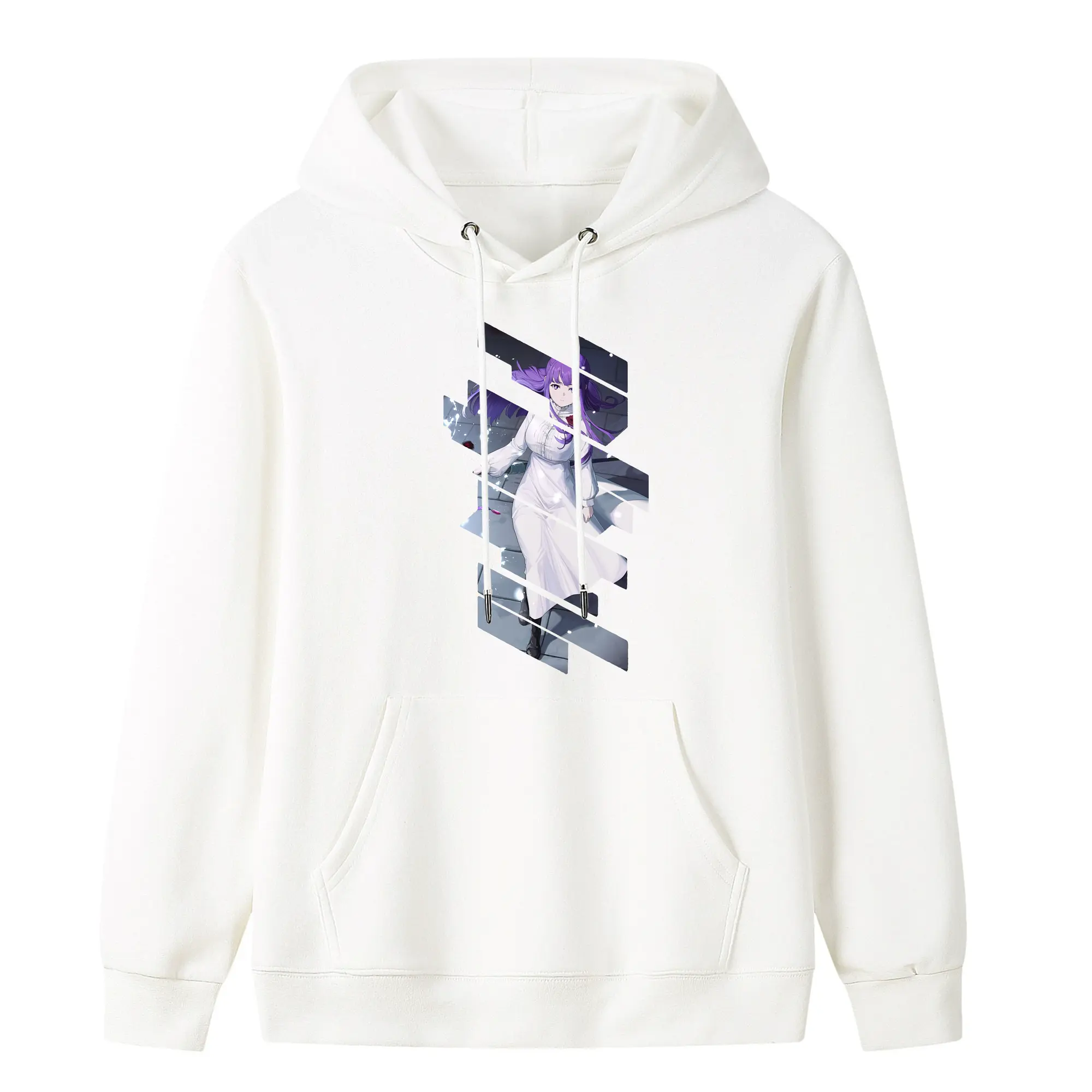 葬送のフリーレン（Frieren） グッズ,フェルン（Fern） - キッズ フード付きパーカー ・ フロントプリント ・ ポリエステル100％ ・ 快適 通学 スポーツ 日常使い お散歩用