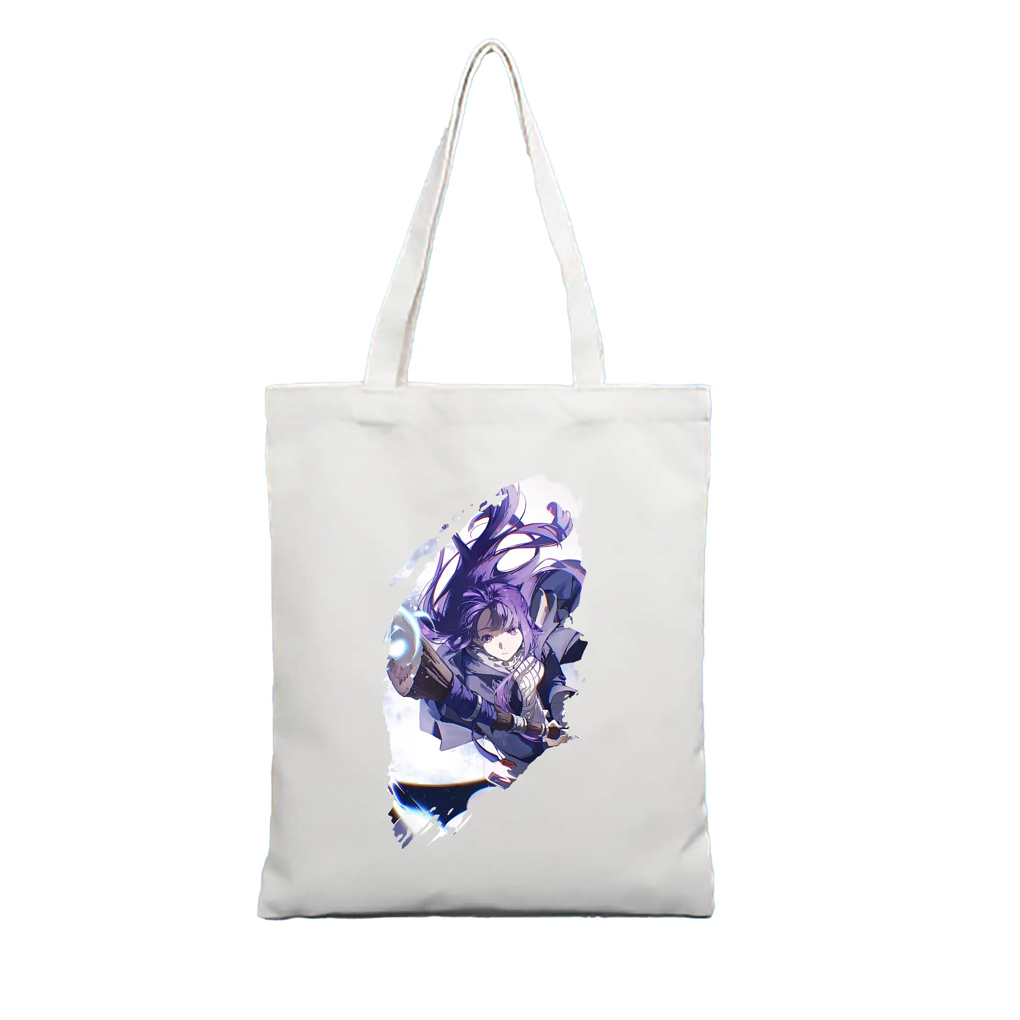 葬送のフリーレン（Frieren） グッズ,フェルン（Fern） - 縦型キャンバス手提げバッグ（トートバッグ） ・ キャンバス素材 ・ ショッピング用 ・ 軽量 丈夫 お手入れ簡単