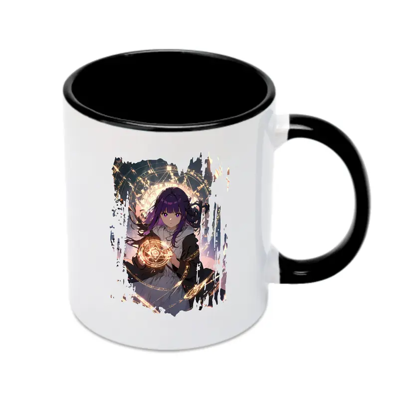 葬送のフリーレン（Frieren） グッズ,フェルン（Fern） - カラフルマグカップ ・ 陶器 ・ 熱転写プリント ・ 鮮やかデザイン ・ 耐久性 高品質 ・ コーヒー お茶 ギフト用