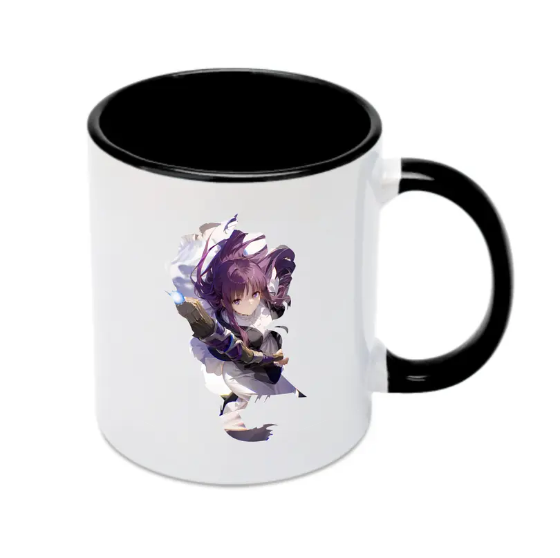葬送のフリーレン（Frieren） グッズ,フェルン（Fern） - カラフルマグカップ ・ 陶器 ・ 熱転写プリント ・ 鮮やかデザイン ・ 耐久性 高品質 ・ コーヒー お茶 ギフト用