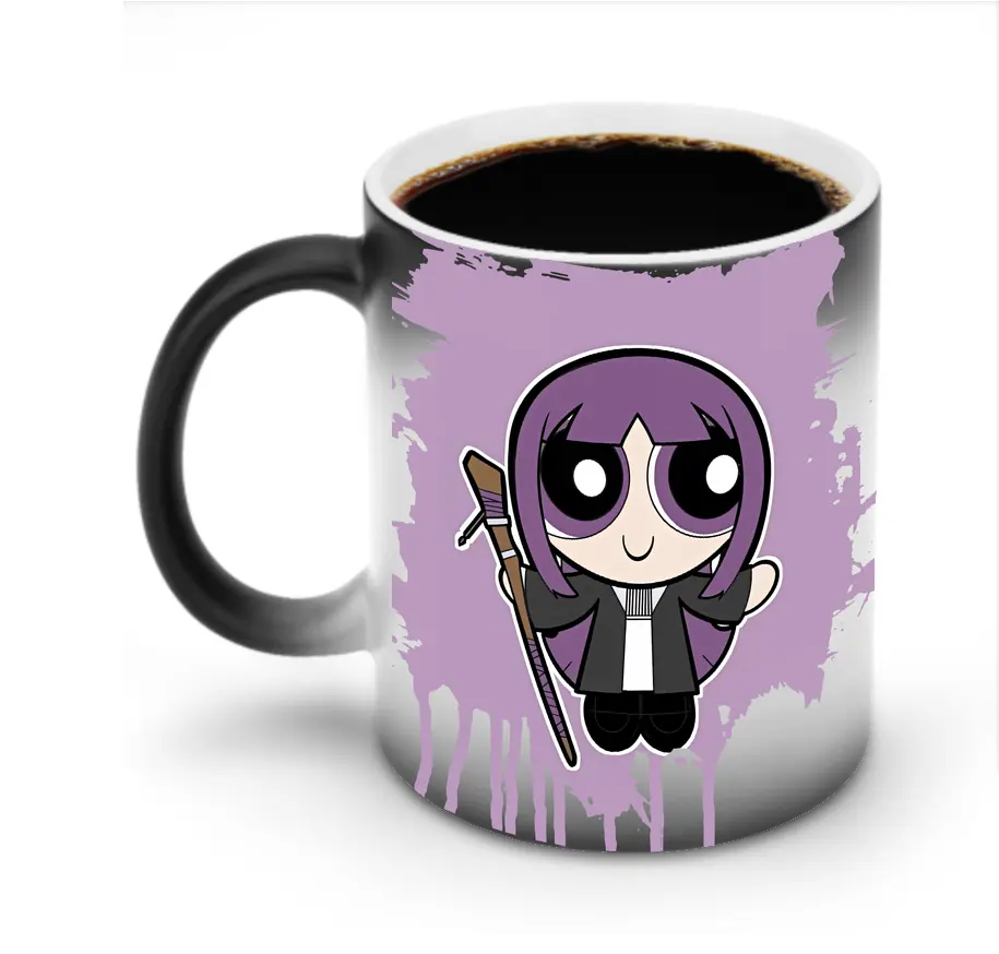 葬送のフリーレン（Frieren） グッズ,フェルン（Fern） - 変色マグカップ ・ セラミック ・ 熱転写プリント ・ 耐久性 高品質 ・ ギフト・自宅用 コーヒー お茶