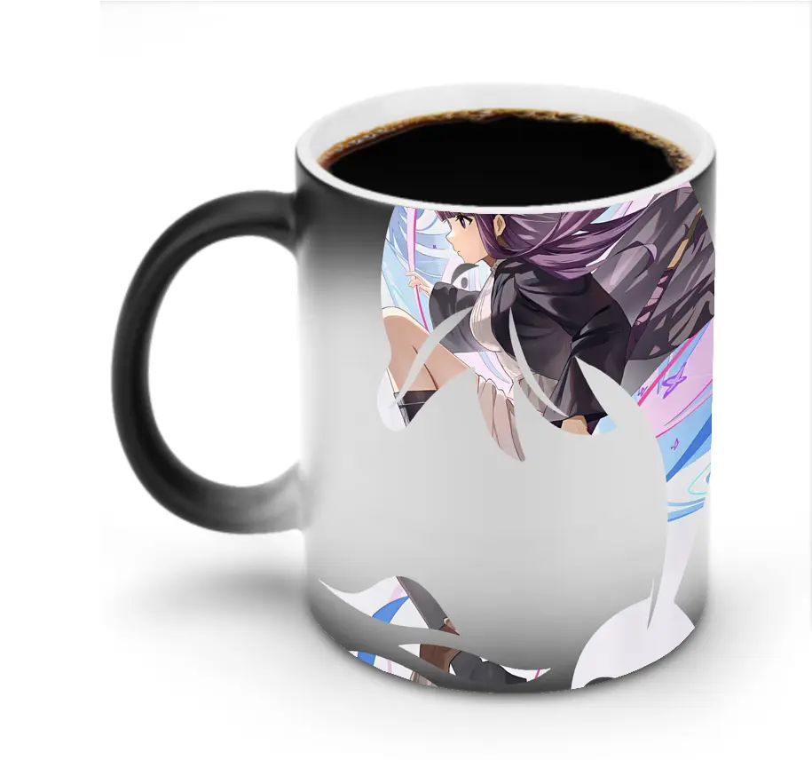 葬送のフリーレン（Frieren） グッズ,フェルン（Fern） - 変色マグカップ ・ セラミック ・ 熱転写プリント ・ 耐久性 高品質 ・ ギフト・自宅用 コーヒー お茶