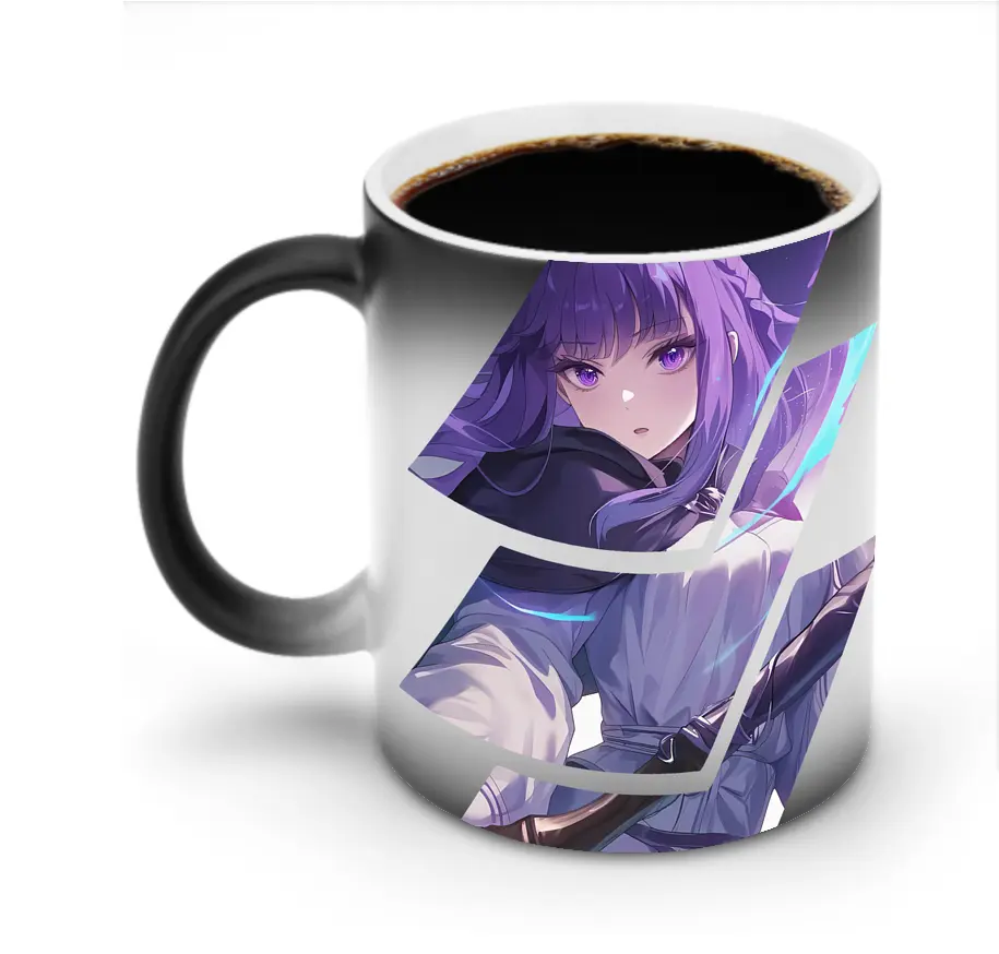 葬送のフリーレン（Frieren） グッズ,フェルン（Fern） - 変色マグカップ ・ セラミック ・ 熱転写プリント ・ 耐久性 高品質 ・ ギフト・自宅用 コーヒー お茶