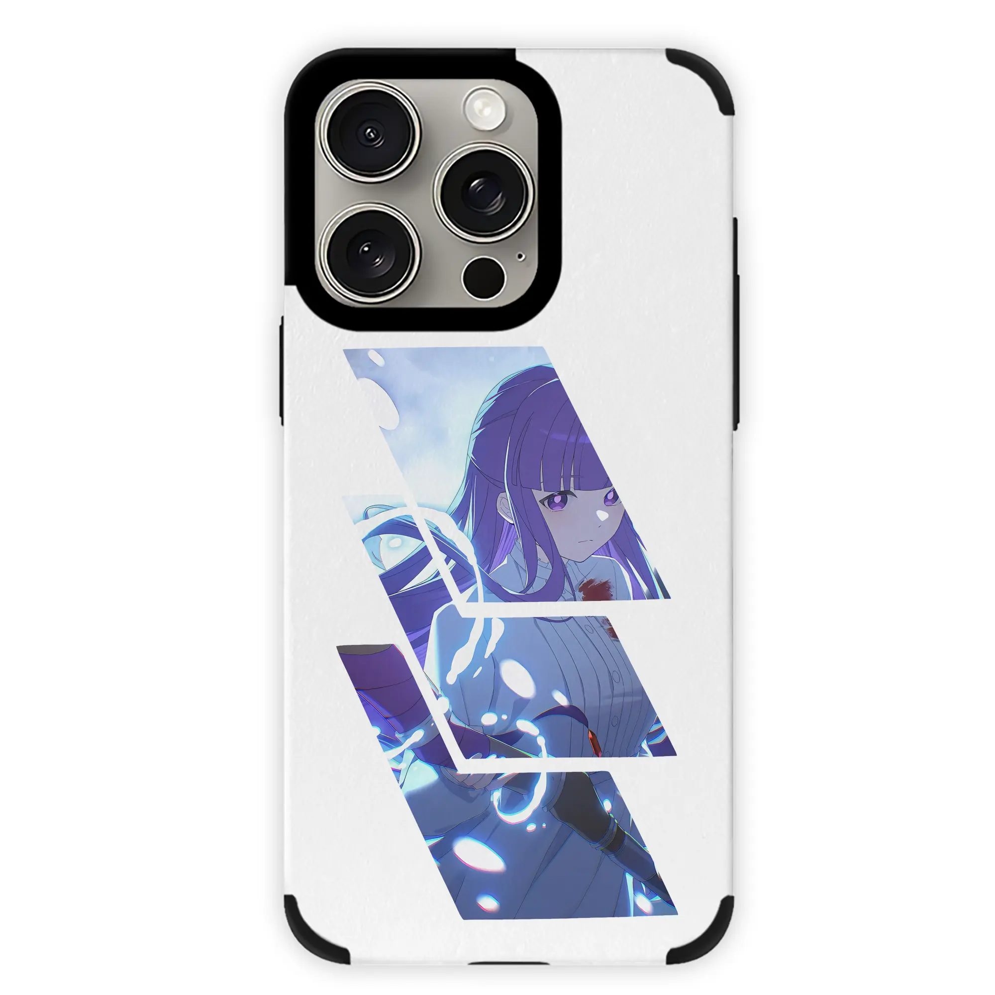 葬送のフリーレン（Frieren） グッズ,フェルン（Fern） - IPhone15ProMax対応 ・ PUレザースマホケース ・ 耐衝撃 ・ 黄変防止 ・ 360度全面保護 ・ 柔らか手触り ・ 3D立体ボタン