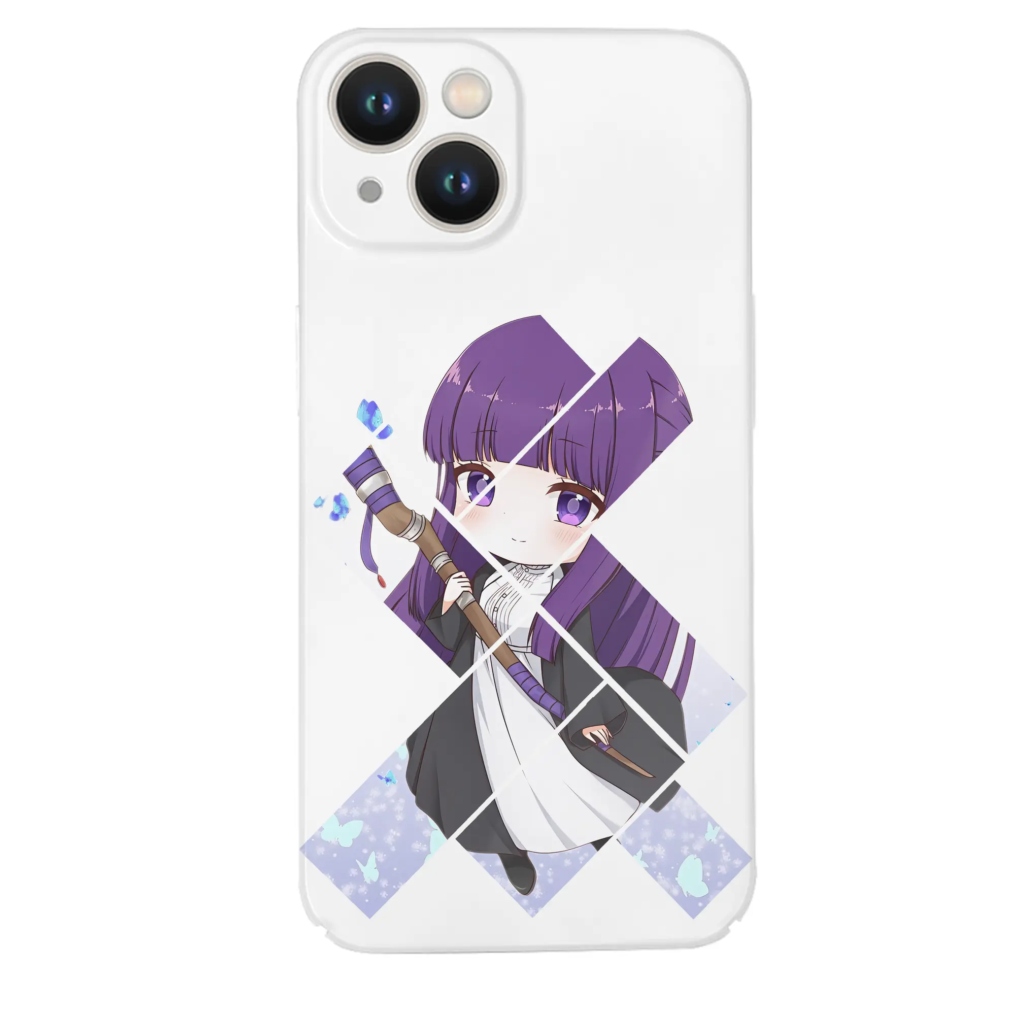 葬送のフリーレン（Frieren） グッズ,フェルン（Fern） - IPhone 14シリーズ対応 ・ ハードケース ・ 衝撃吸収 ・ 360度密着 ・ カメラ保護 ・ 高品質プラスチック ・ 快適操作