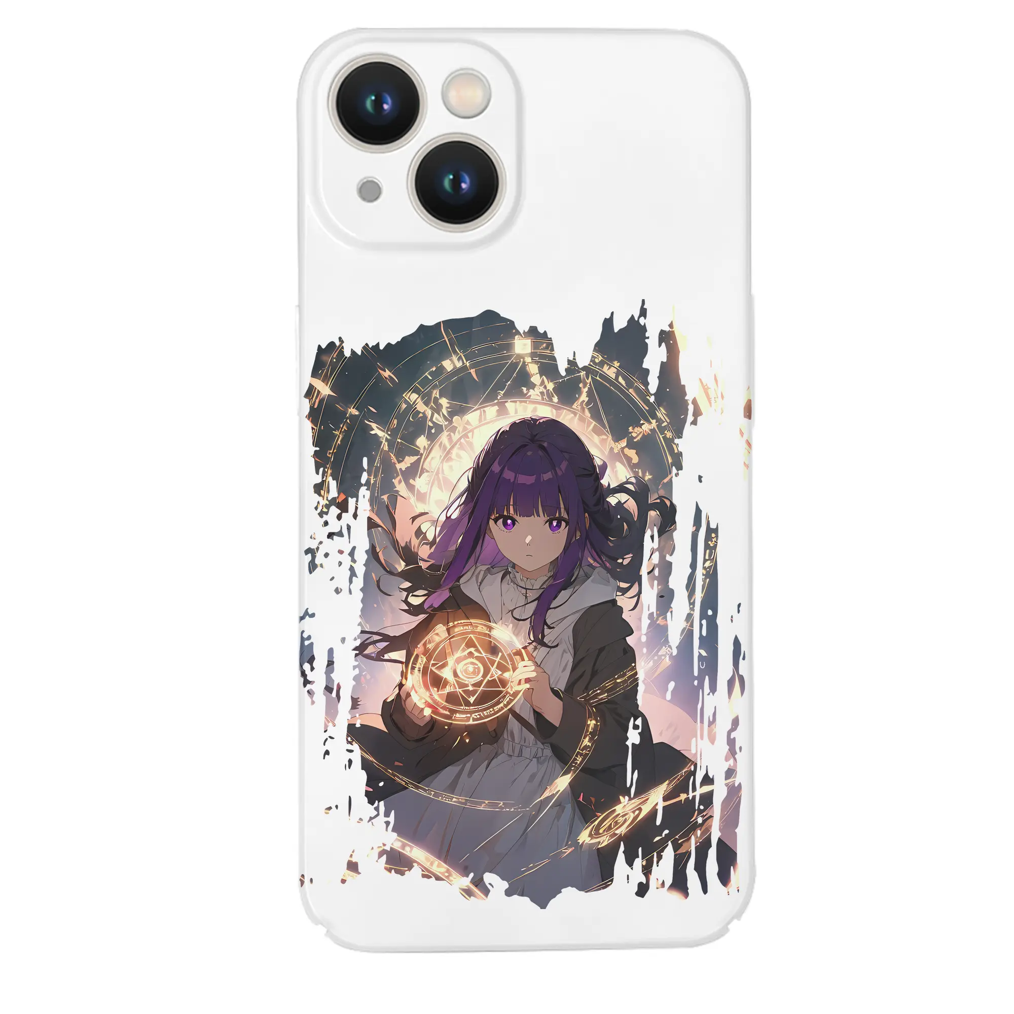 葬送のフリーレン（Frieren） グッズ,フェルン（Fern） - IPhone 14シリーズ対応 ・ ハードケース ・ 衝撃吸収 ・ 360度密着 ・ カメラ保護 ・ 高品質プラスチック ・ 快適操作
