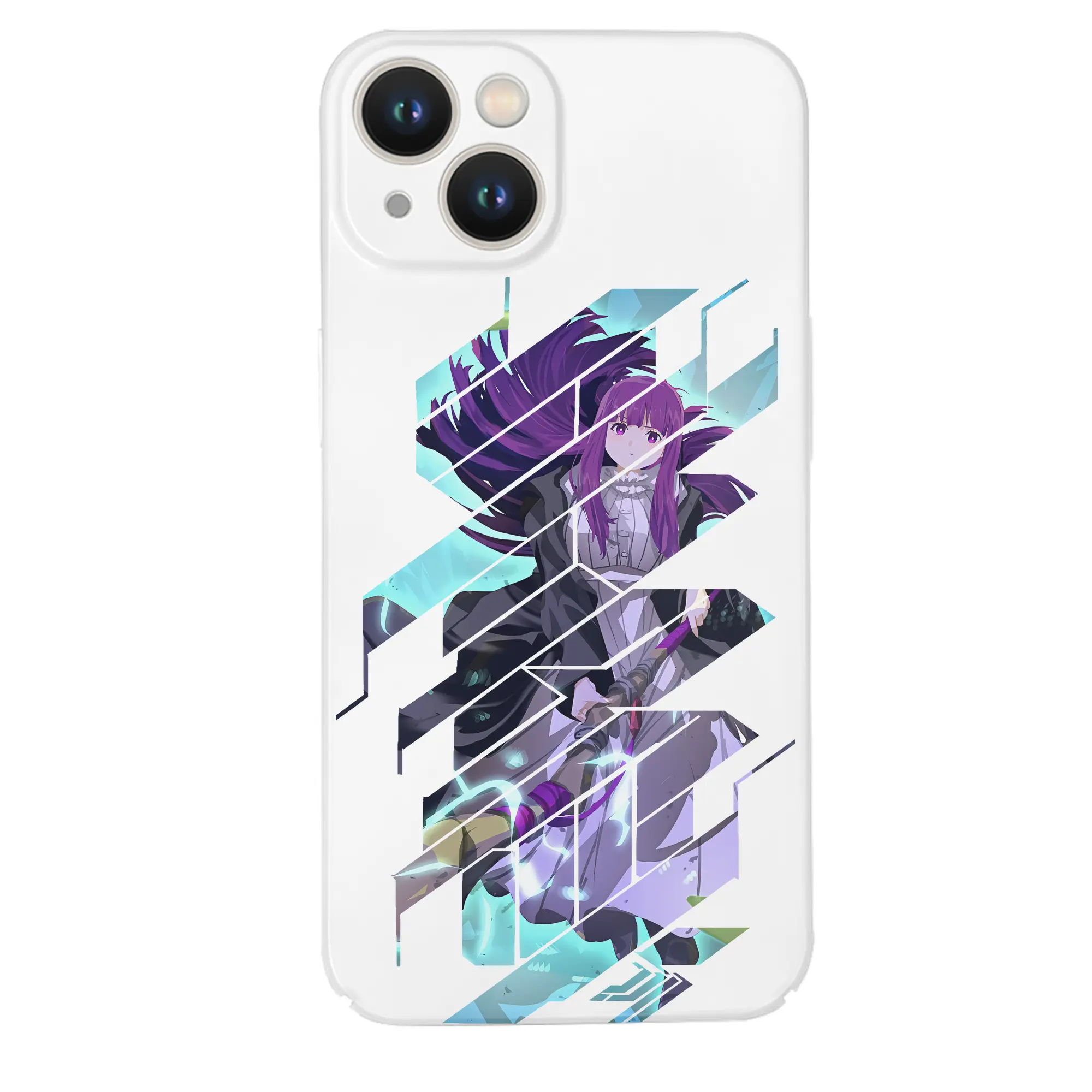 葬送のフリーレン（Frieren） グッズ,フェルン（Fern） - IPhone 14シリーズ対応 ・ ハードケース ・ 衝撃吸収 ・ 360度密着 ・ カメラ保護 ・ 高品質プラスチック ・ 快適操作