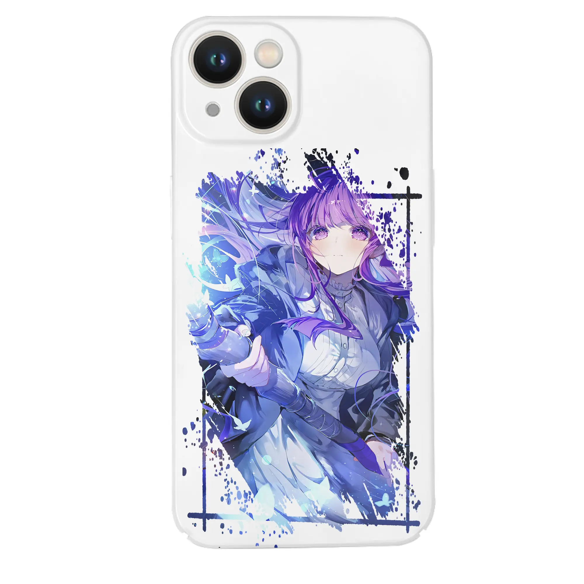 葬送のフリーレン（Frieren） グッズ,フェルン（Fern） - IPhone 14シリーズ対応 ・ ハードケース ・ 衝撃吸収 ・ 360度密着 ・ カメラ保護 ・ 高品質プラスチック ・ 快適操作