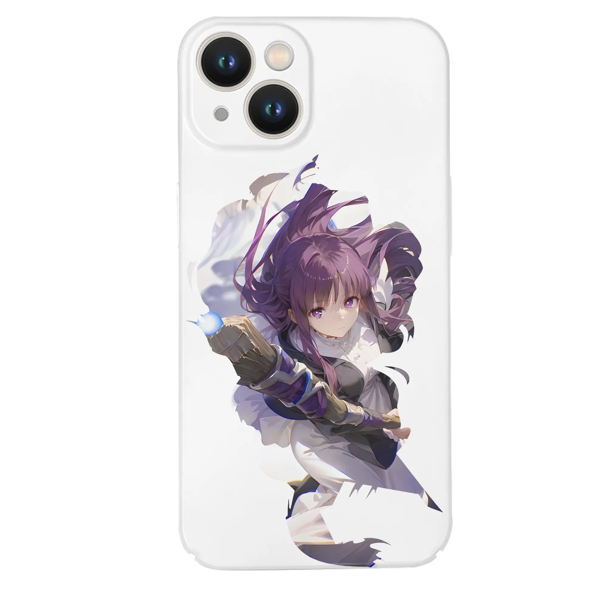 葬送のフリーレン（Frieren） グッズ,フェルン（Fern） - IPhone 14シリーズ対応 ・ ハードケース ・ 衝撃吸収 ・ 360度密着 ・ カメラ保護 ・ 高品質プラスチック ・ 快適操作