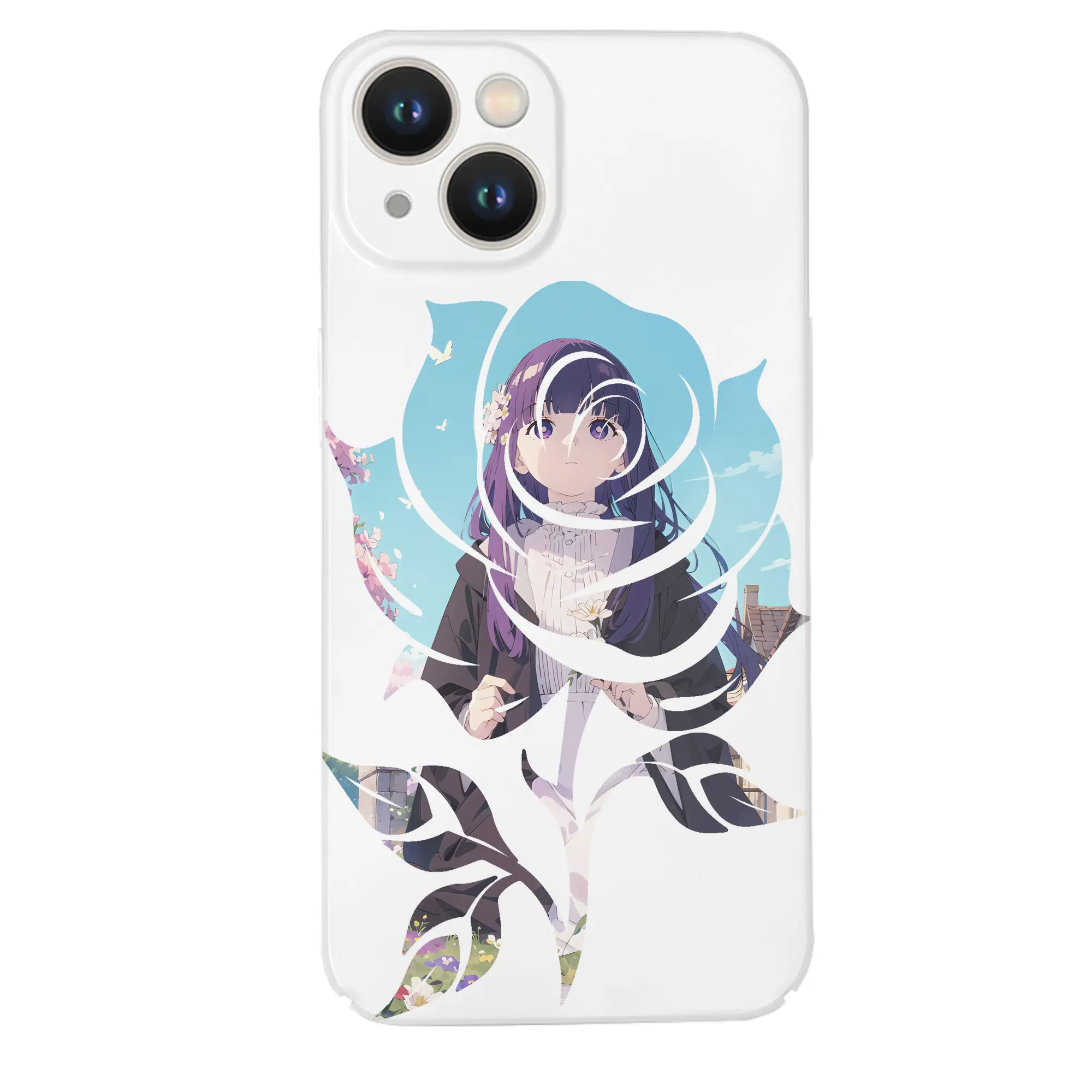 葬送のフリーレン（Frieren） グッズ,フェルン（Fern） - IPhone 14シリーズ対応 ・ ハードケース ・ 衝撃吸収 ・ 360度密着 ・ カメラ保護 ・ 高品質プラスチック ・ 快適操作