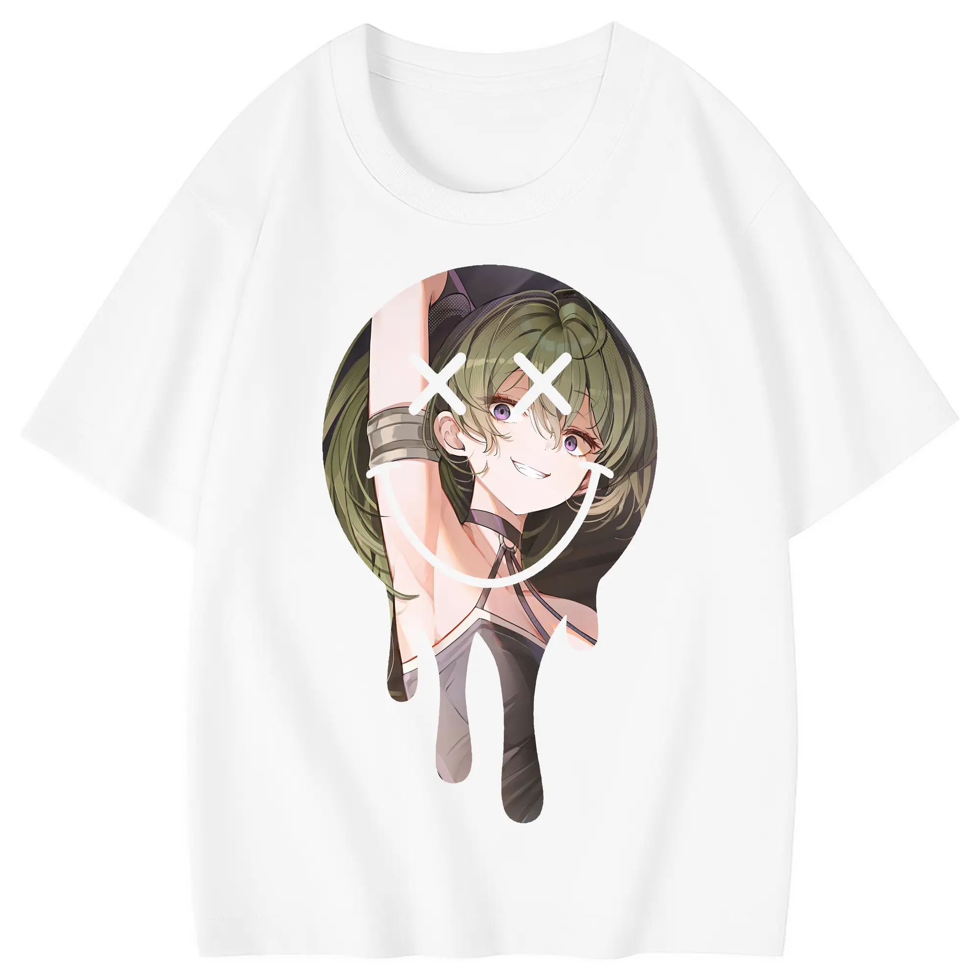 葬送のフリーレン（Frieren） グッズ,ユーベル（Übel） - 綿100％ キッズTシャツ ・ フロントプリント ・ 快適 通気性 ・ スポーツ カジュアル 散歩用