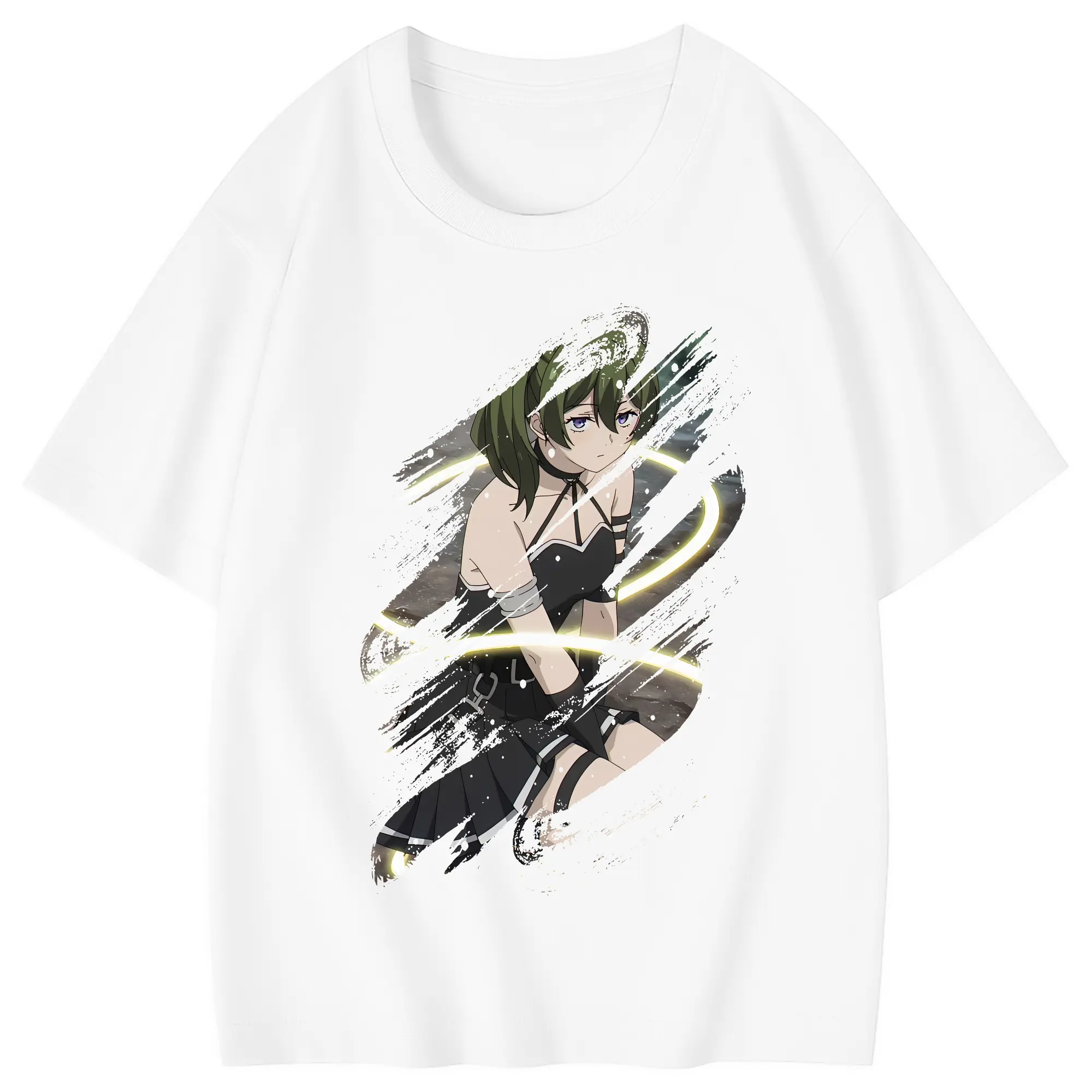 葬送のフリーレン（Frieren） グッズ,ユーベル（Übel） - 綿100％ キッズTシャツ ・ フロントプリント ・ 快適 通気性 ・ スポーツ カジュアル 散歩用