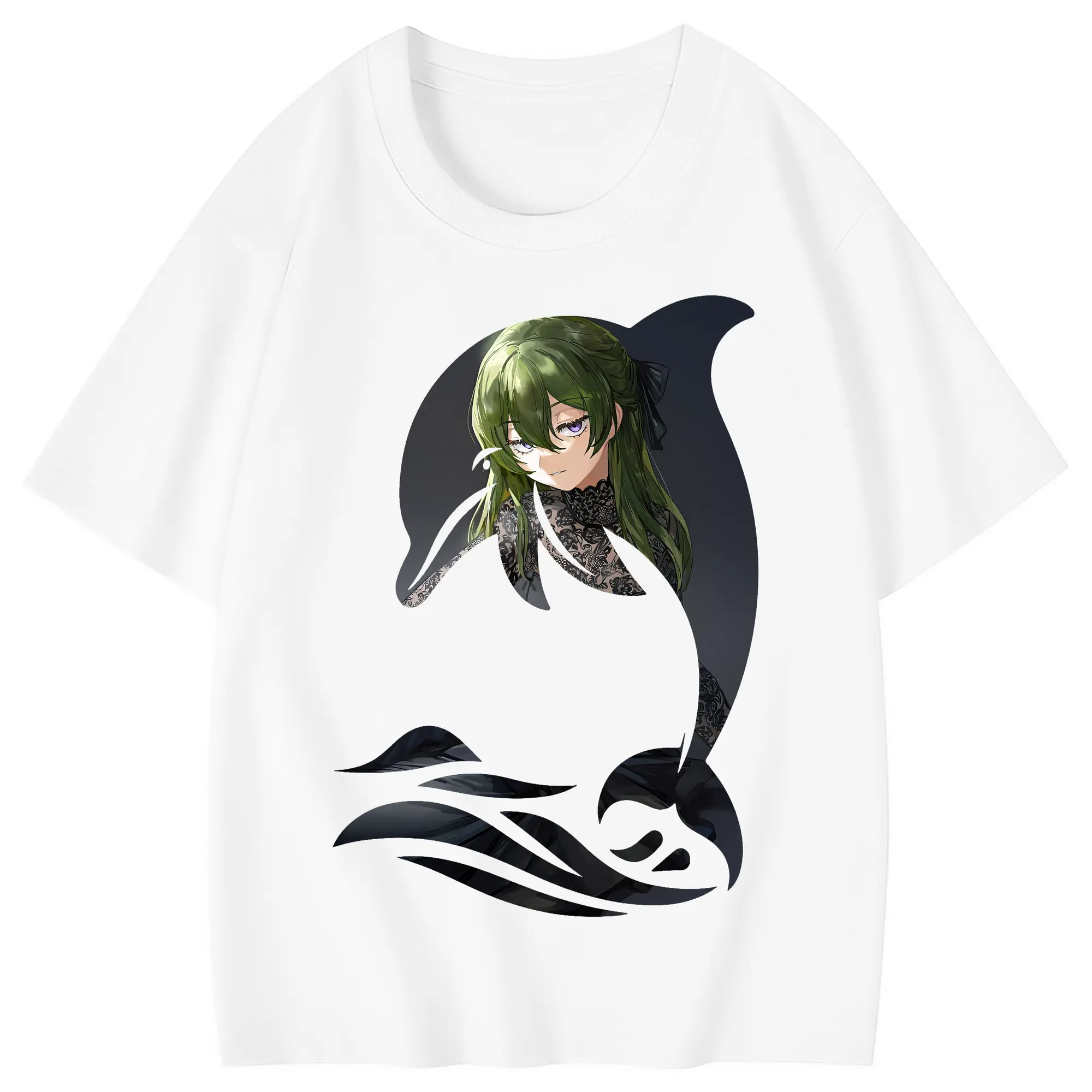 葬送のフリーレン（Frieren） グッズ,ユーベル（Übel） - 綿100％ キッズTシャツ ・ フロントプリント ・ 快適 通気性 ・ スポーツ カジュアル 散歩用