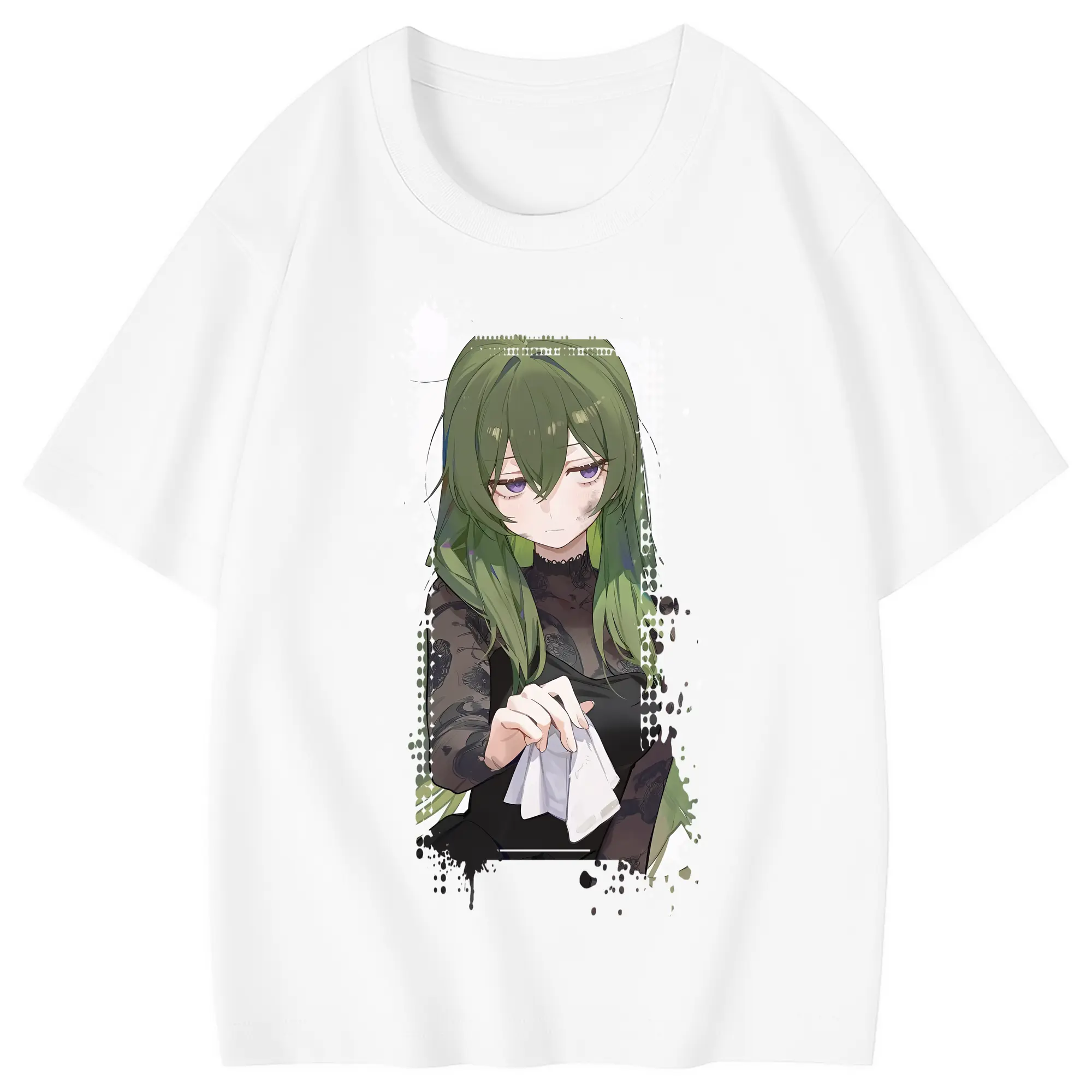 葬送のフリーレン（Frieren） グッズ,ユーベル（Übel） - 綿100％ キッズTシャツ ・ フロントプリント ・ 快適 通気性 ・ スポーツ カジュアル 散歩用