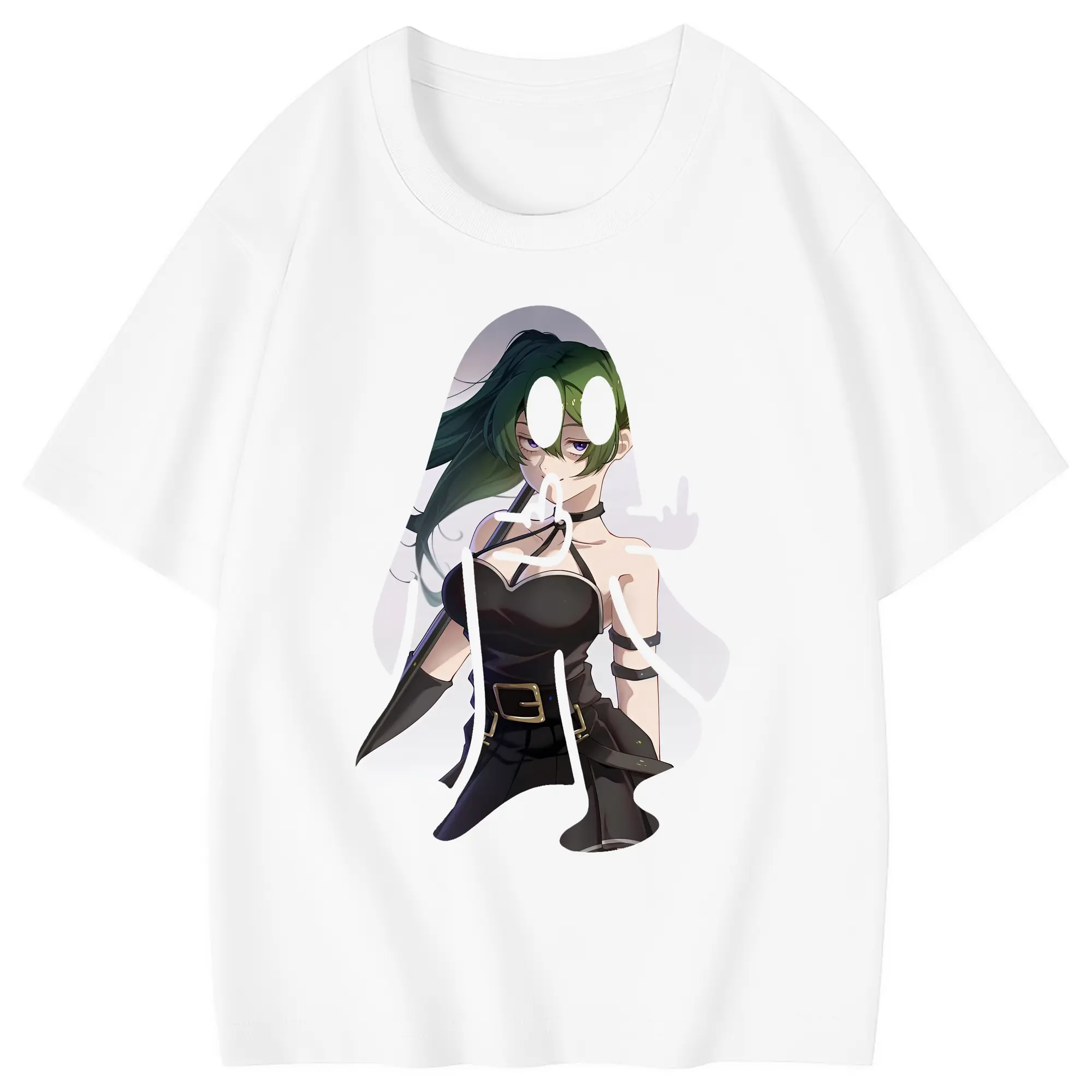 葬送のフリーレン（Frieren） グッズ,ユーベル（Übel） - 綿100％ キッズTシャツ ・ フロントプリント ・ 快適 通気性 ・ スポーツ カジュアル 散歩用