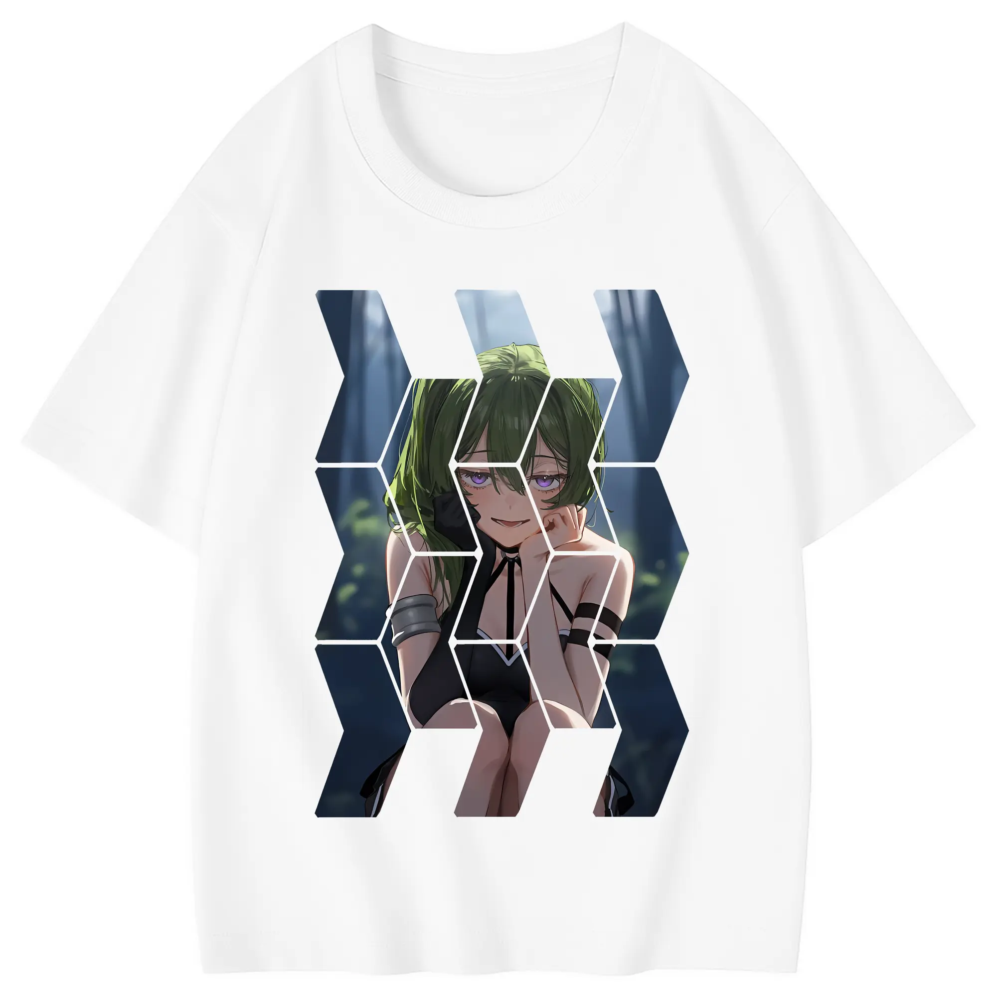 葬送のフリーレン（Frieren） グッズ,ユーベル（Übel） - 綿100％ キッズTシャツ ・ フロントプリント ・ 快適 通気性 ・ スポーツ カジュアル 散歩用