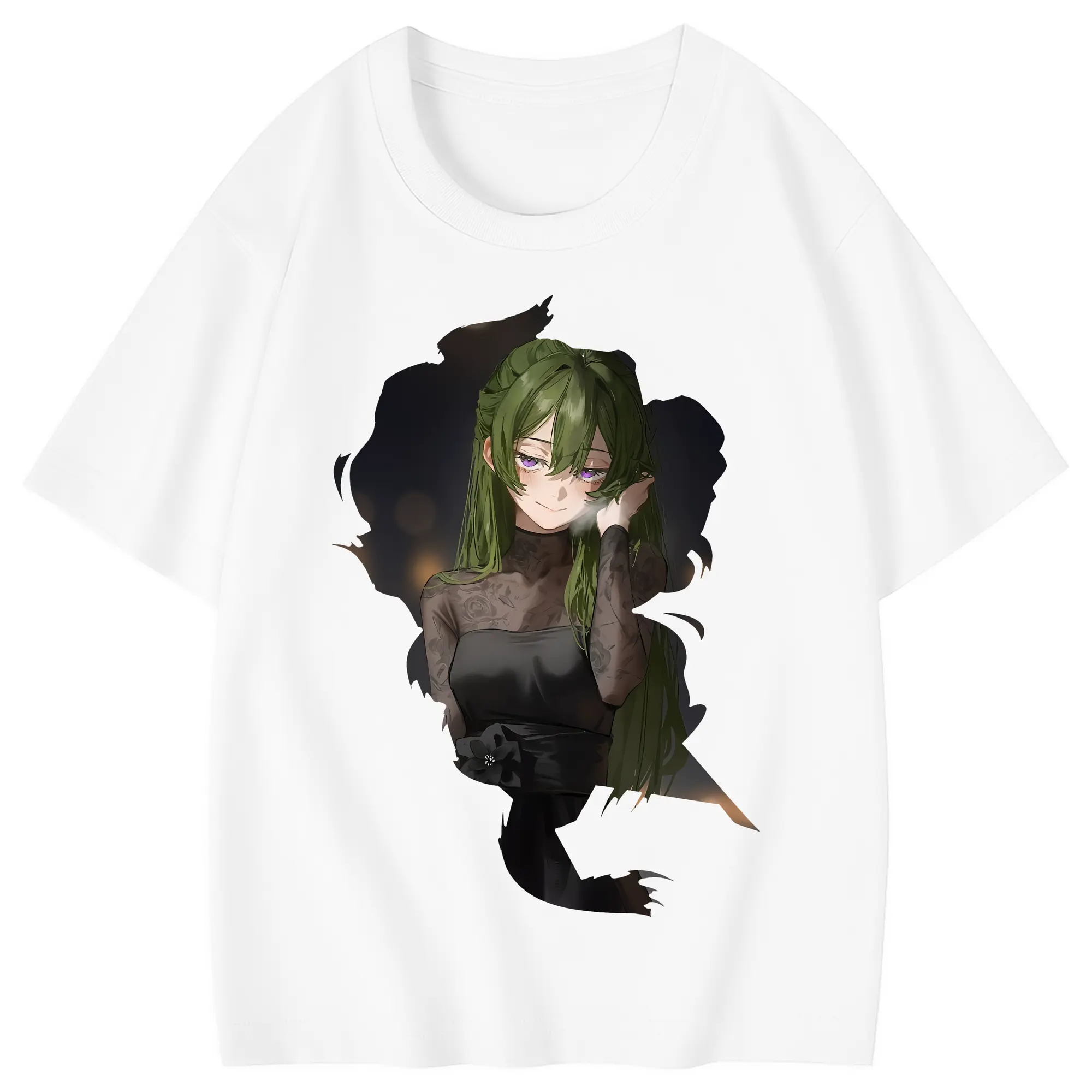 葬送のフリーレン（Frieren） グッズ,ユーベル（Übel） - 綿100％ キッズTシャツ ・ フロントプリント ・ 快適 通気性 ・ スポーツ カジュアル 散歩用