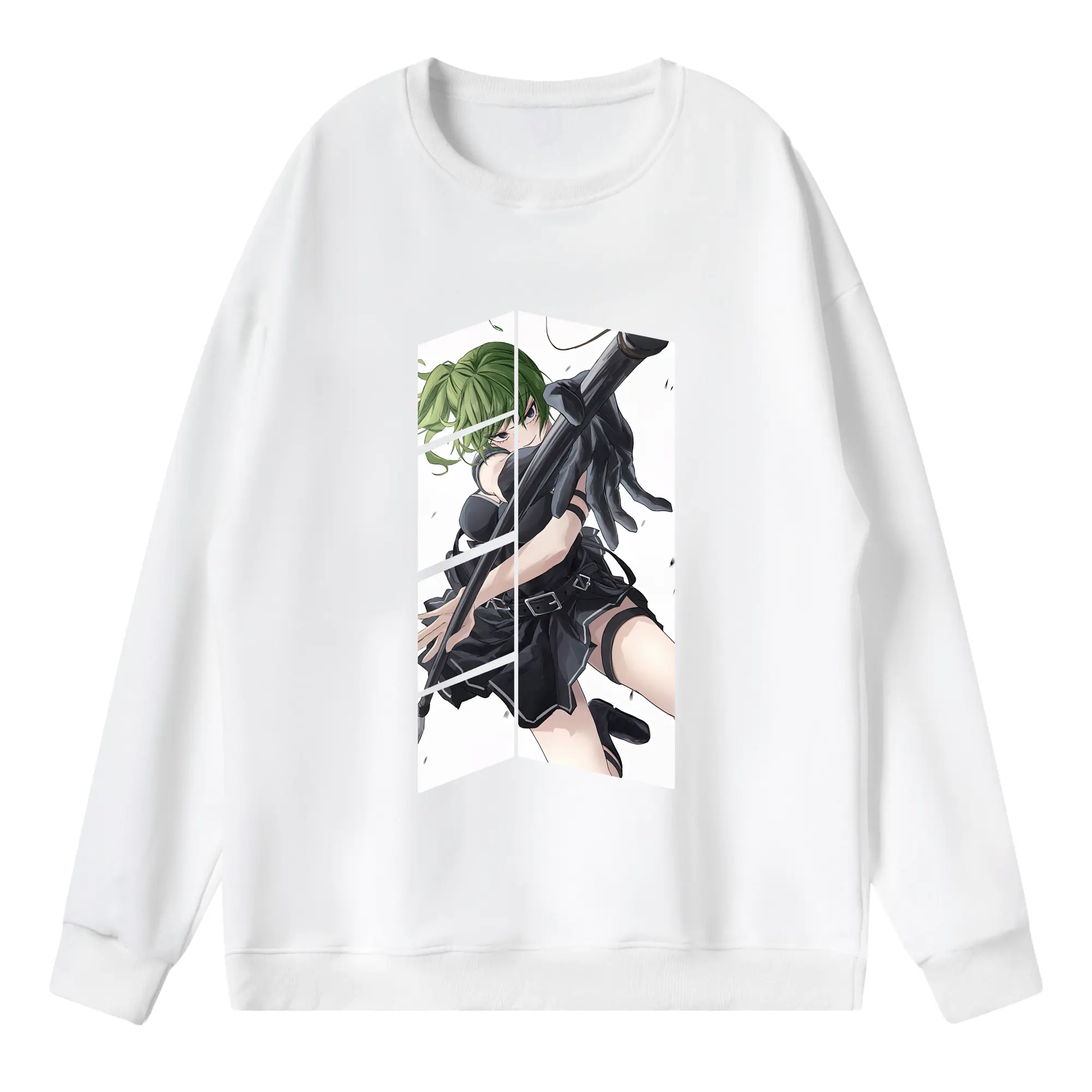 葬送のフリーレン（Frieren） グッズ,ユーベル（Übel） - 薄手 クルーネック スウェット 裏毛260g · ポリエステル 春秋向け カジュアル 男女兼用 · トレーナー デイリー スポーツ 散歩に最適