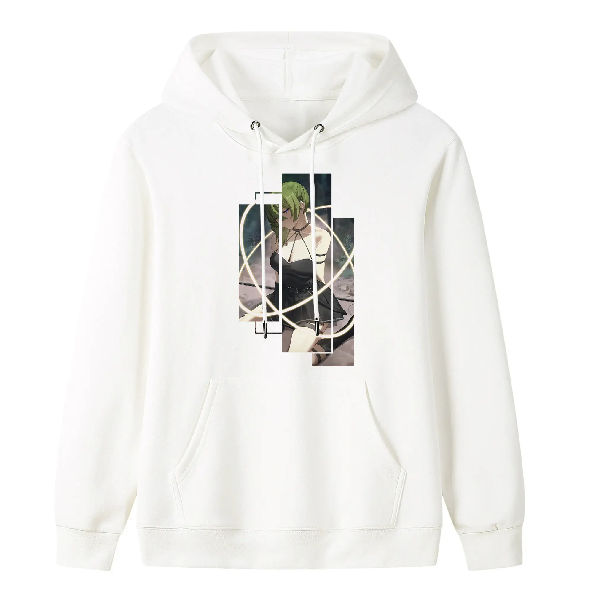 葬送のフリーレン（Frieren） グッズ,ユーベル（Übel） - キッズ フード付きパーカー ・ フロントプリント ・ ポリエステル100％ ・ 快適 通学 スポーツ 日常使い お散歩用