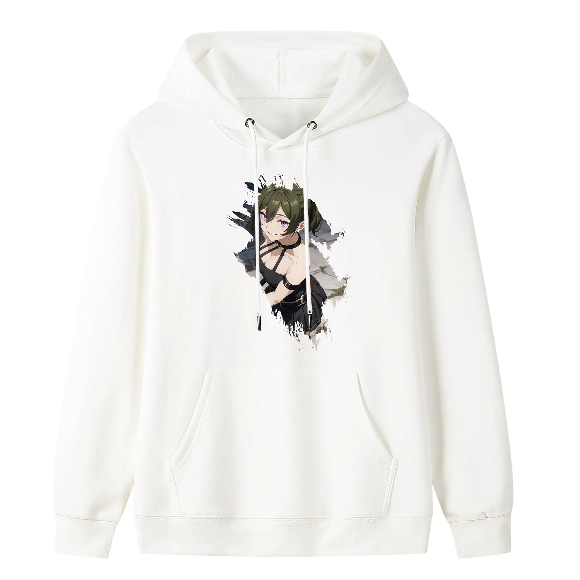 葬送のフリーレン（Frieren） グッズ,ユーベル（Übel） - キッズ フード付きパーカー ・ フロントプリント ・ ポリエステル100％ ・ 快適 通学 スポーツ 日常使い お散歩用