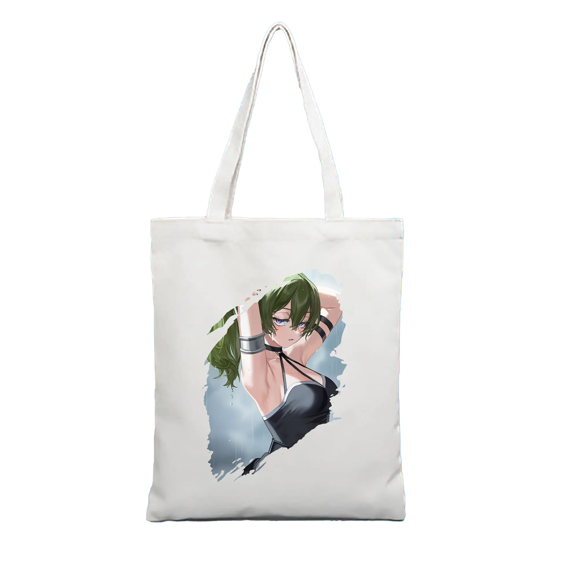 葬送のフリーレン（Frieren） グッズ,ユーベル（Übel） - 縦型キャンバス手提げバッグ（トートバッグ） ・ キャンバス素材 ・ ショッピング用 ・ 軽量 丈夫 お手入れ簡単