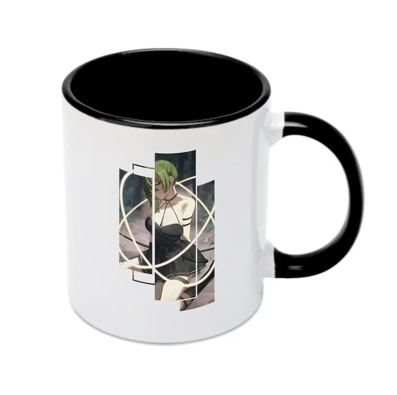 葬送のフリーレン（Frieren） グッズ,ユーベル（Übel） - カラフルマグカップ ・ 陶器 ・ 熱転写プリント ・ 鮮やかデザイン ・ 耐久性 高品質 ・ コーヒー お茶 ギフト用