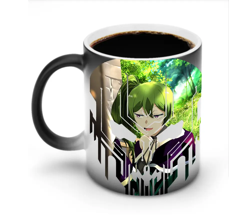 葬送のフリーレン（Frieren） グッズ,ユーベル（Übel） - 変色マグカップ ・ セラミック ・ 熱転写プリント ・ 耐久性 高品質 ・ ギフト・自宅用 コーヒー お茶
