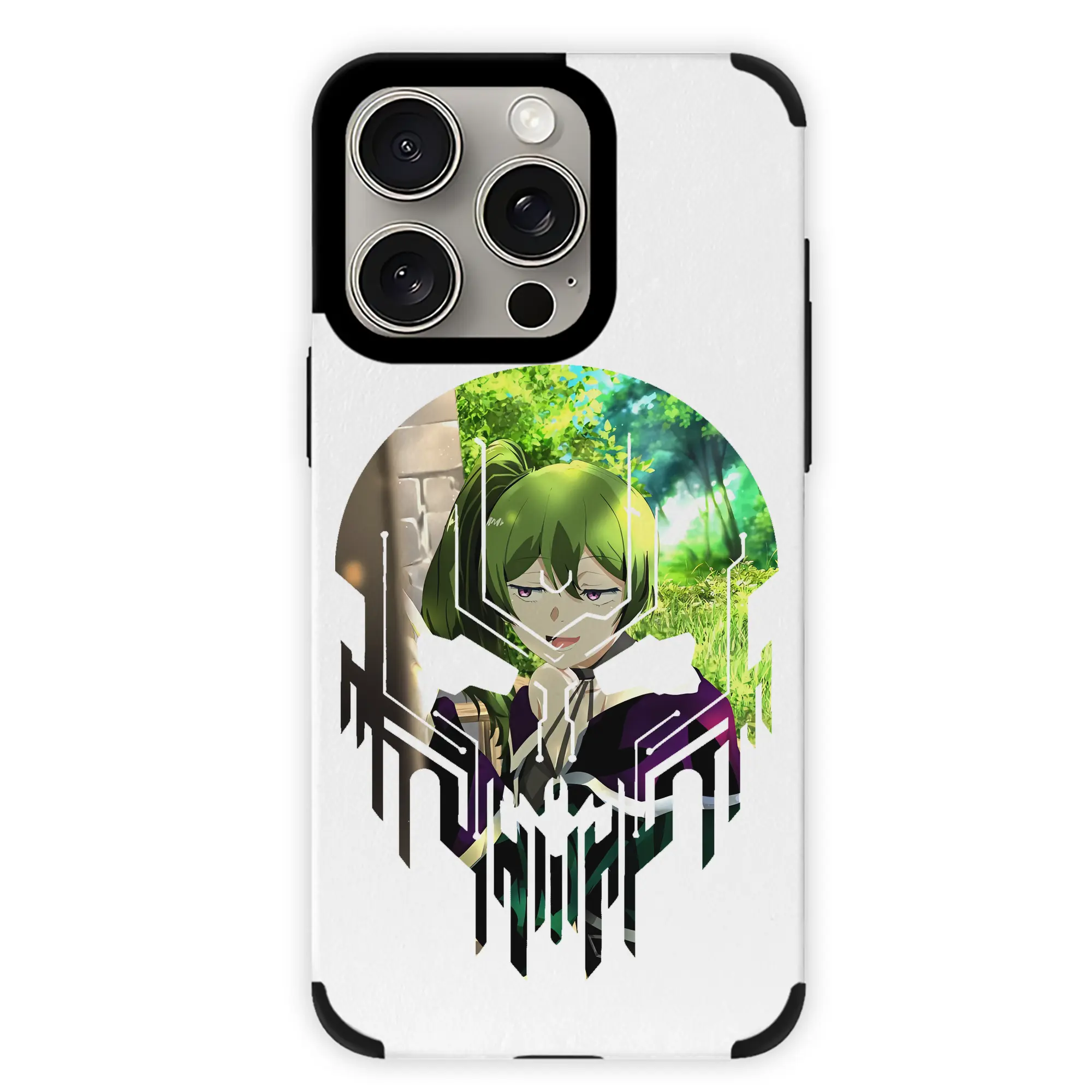 葬送のフリーレン（Frieren） グッズ,ユーベル（Übel） - IPhone15ProMax対応 ・ PUレザースマホケース ・ 耐衝撃 ・ 黄変防止 ・ 360度全面保護 ・ 柔らか手触り ・ 3D立体ボタン