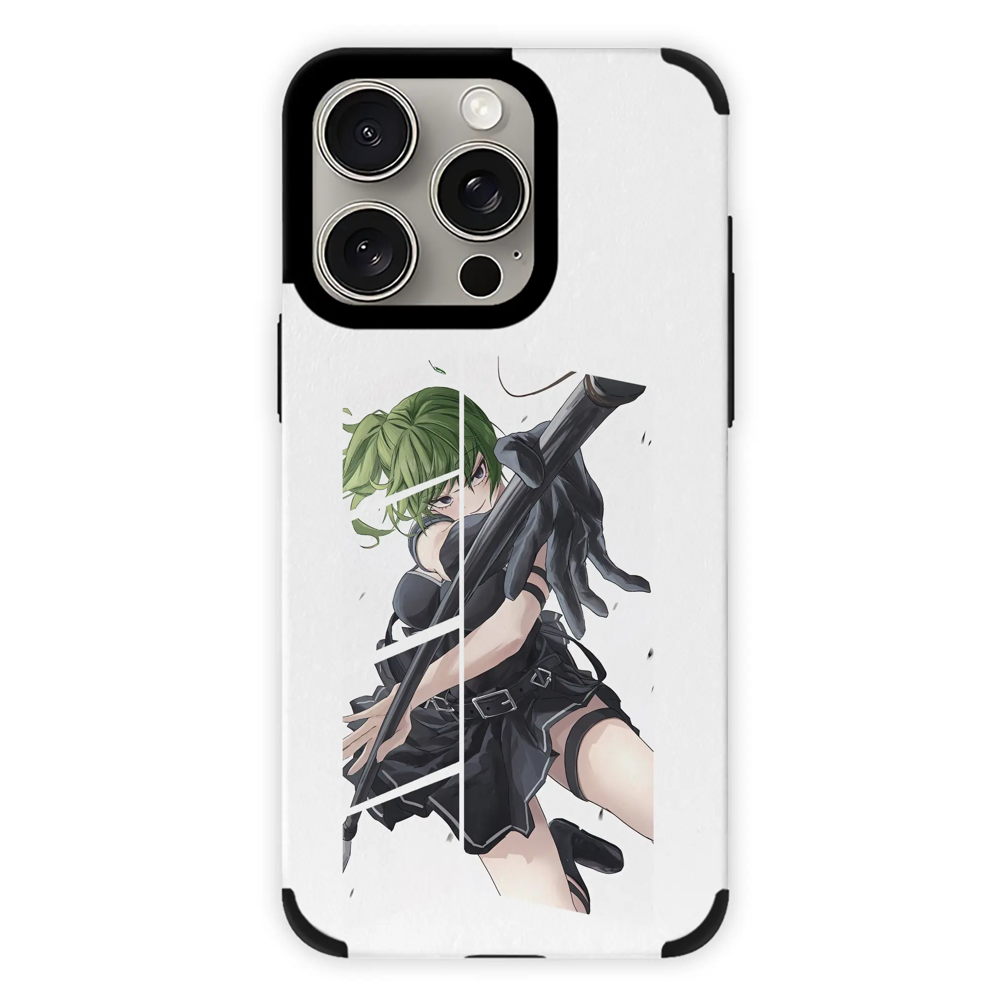 葬送のフリーレン（Frieren） グッズ,ユーベル（Übel） - IPhone15ProMax対応 ・ PUレザースマホケース ・ 耐衝撃 ・ 黄変防止 ・ 360度全面保護 ・ 柔らか手触り ・ 3D立体ボタン