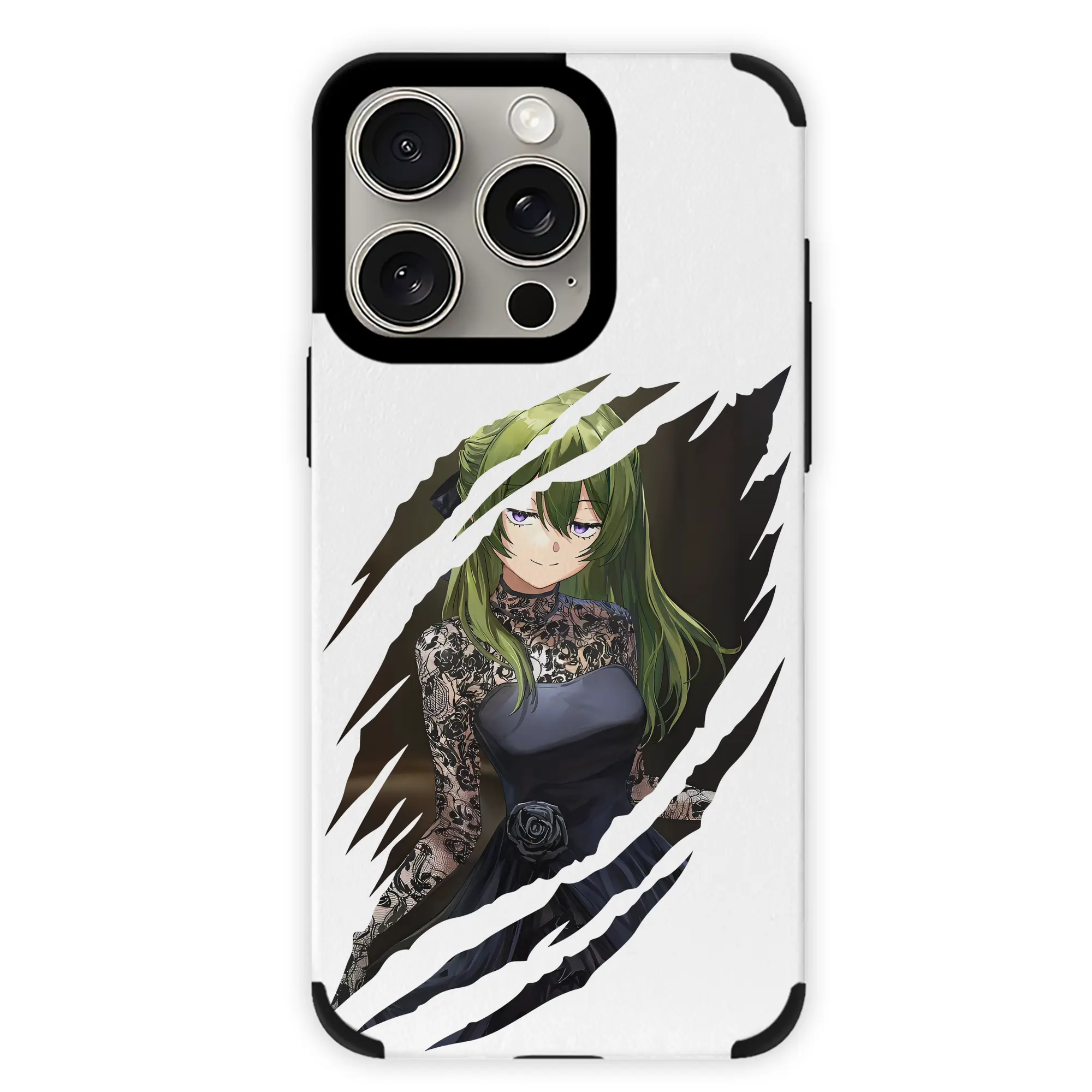 葬送のフリーレン（Frieren） グッズ,ユーベル（Übel） - IPhone15ProMax対応 ・ PUレザースマホケース ・ 耐衝撃 ・ 黄変防止 ・ 360度全面保護 ・ 柔らか手触り ・ 3D立体ボタン