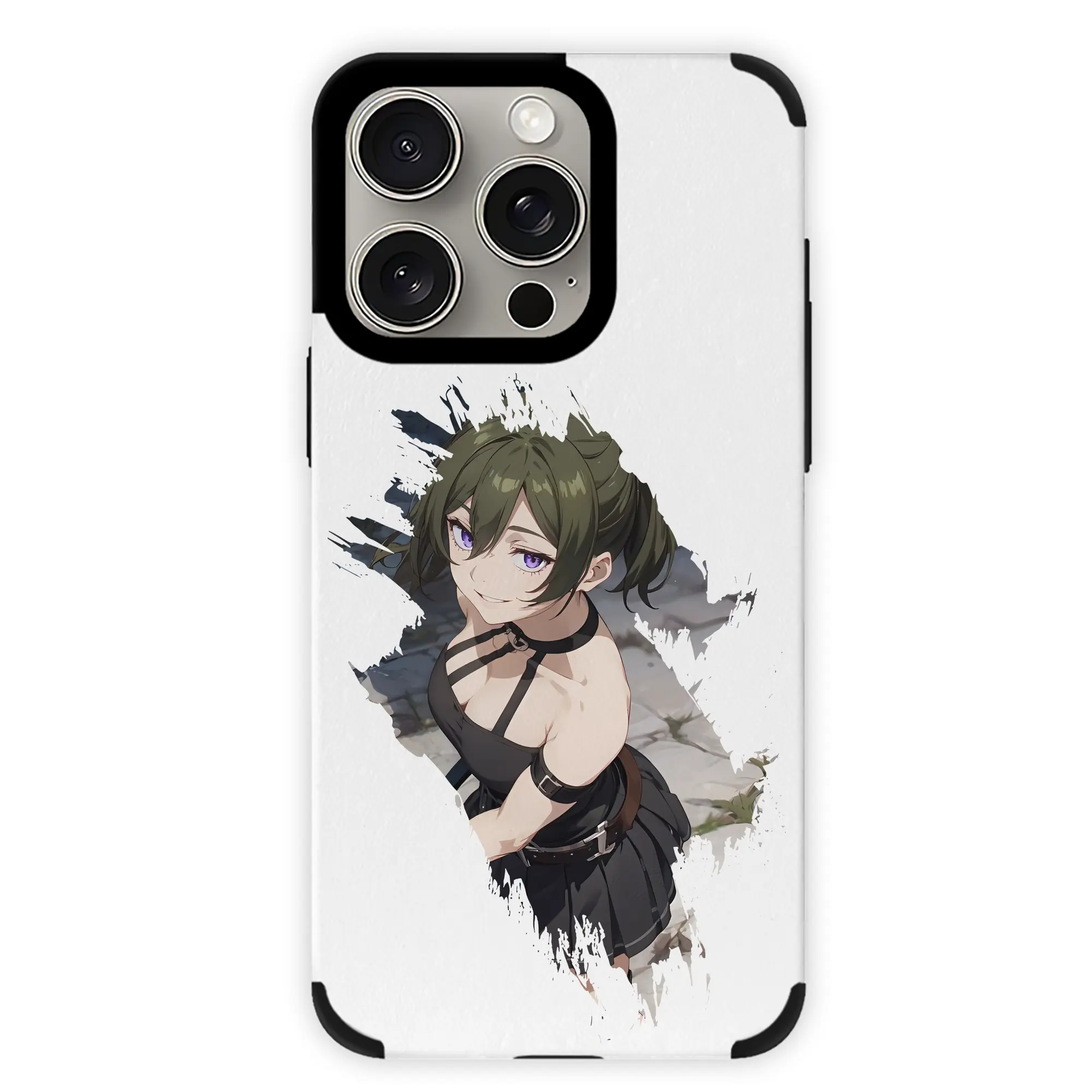 葬送のフリーレン（Frieren） グッズ,ユーベル（Übel） - IPhone15ProMax対応 ・ PUレザースマホケース ・ 耐衝撃 ・ 黄変防止 ・ 360度全面保護 ・ 柔らか手触り ・ 3D立体ボタン