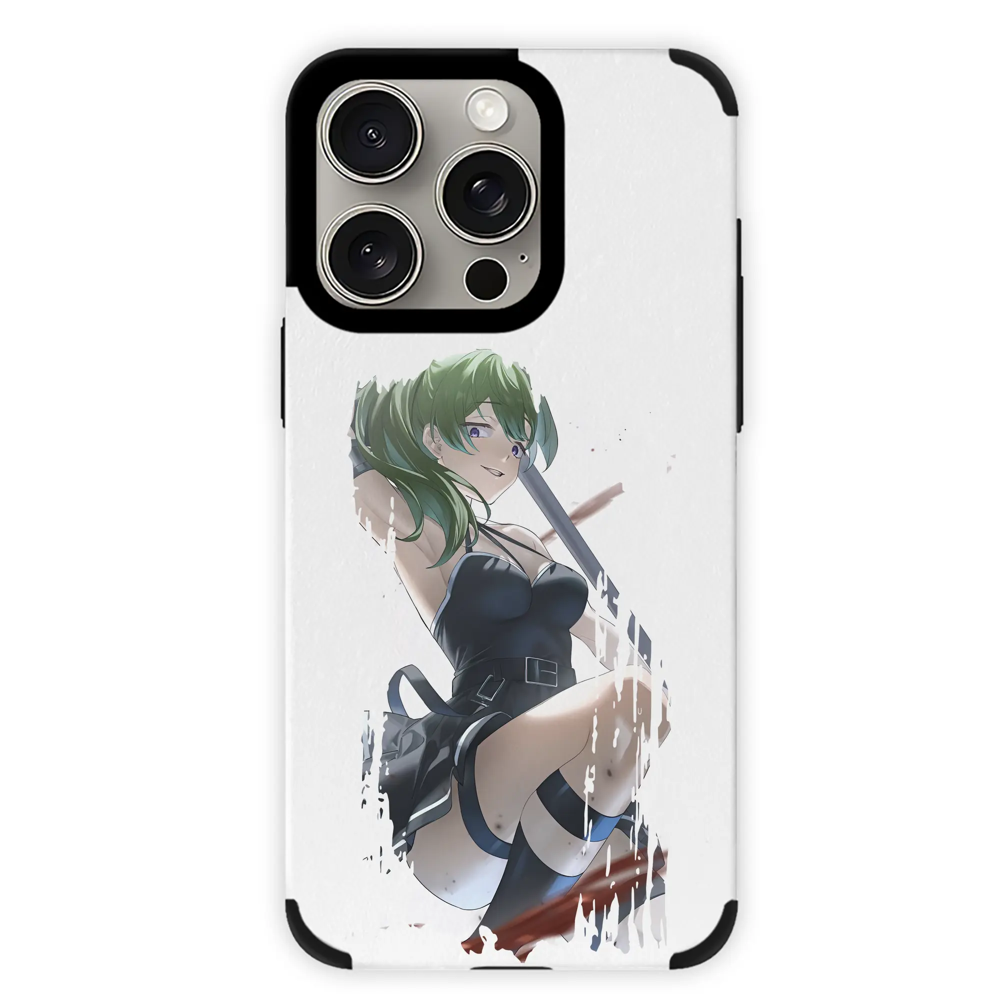 葬送のフリーレン（Frieren） グッズ,ユーベル（Übel） - IPhone15ProMax対応 ・ PUレザースマホケース ・ 耐衝撃 ・ 黄変防止 ・ 360度全面保護 ・ 柔らか手触り ・ 3D立体ボタン