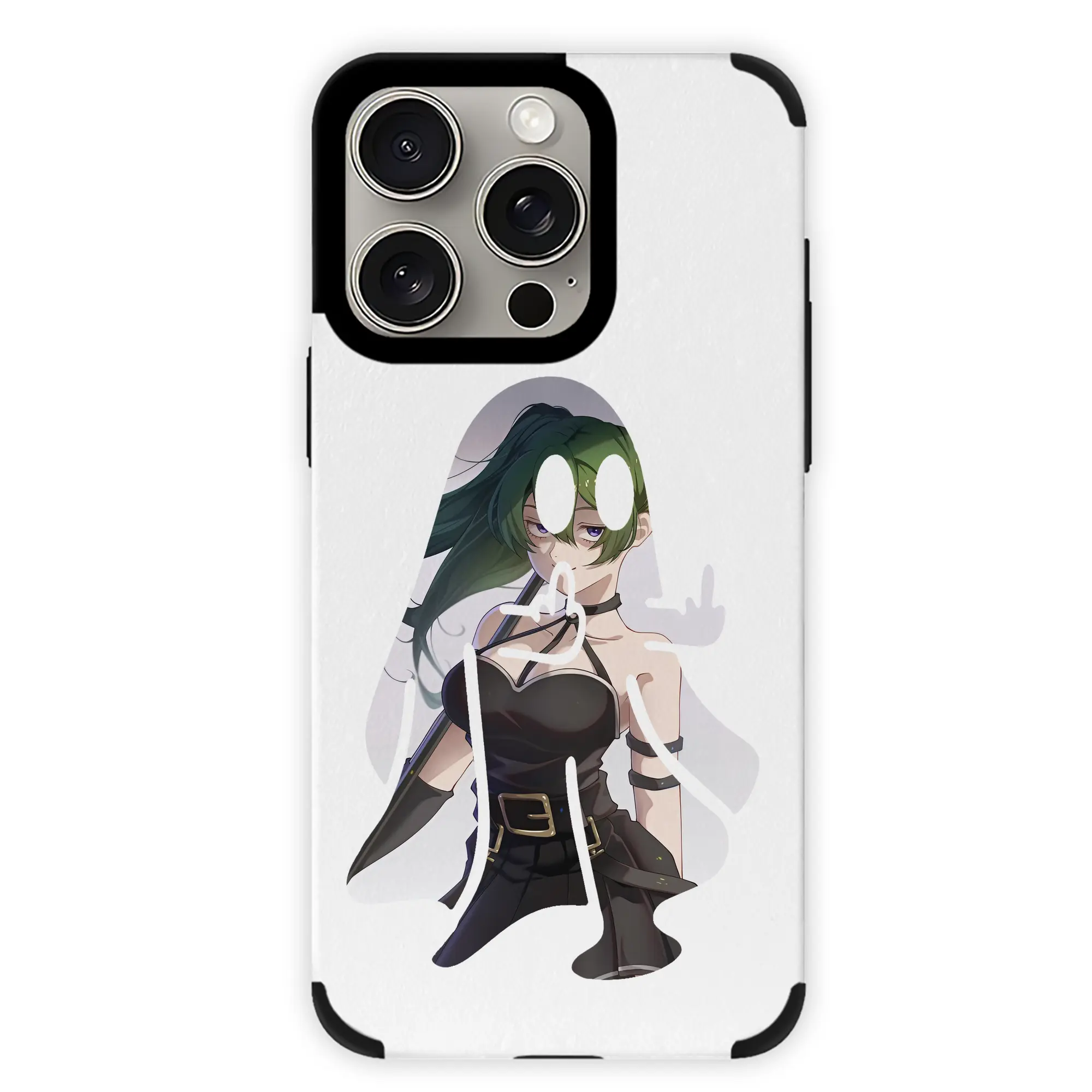 葬送のフリーレン（Frieren） グッズ,ユーベル（Übel） - IPhone15ProMax対応 ・ PUレザースマホケース ・ 耐衝撃 ・ 黄変防止 ・ 360度全面保護 ・ 柔らか手触り ・ 3D立体ボタン