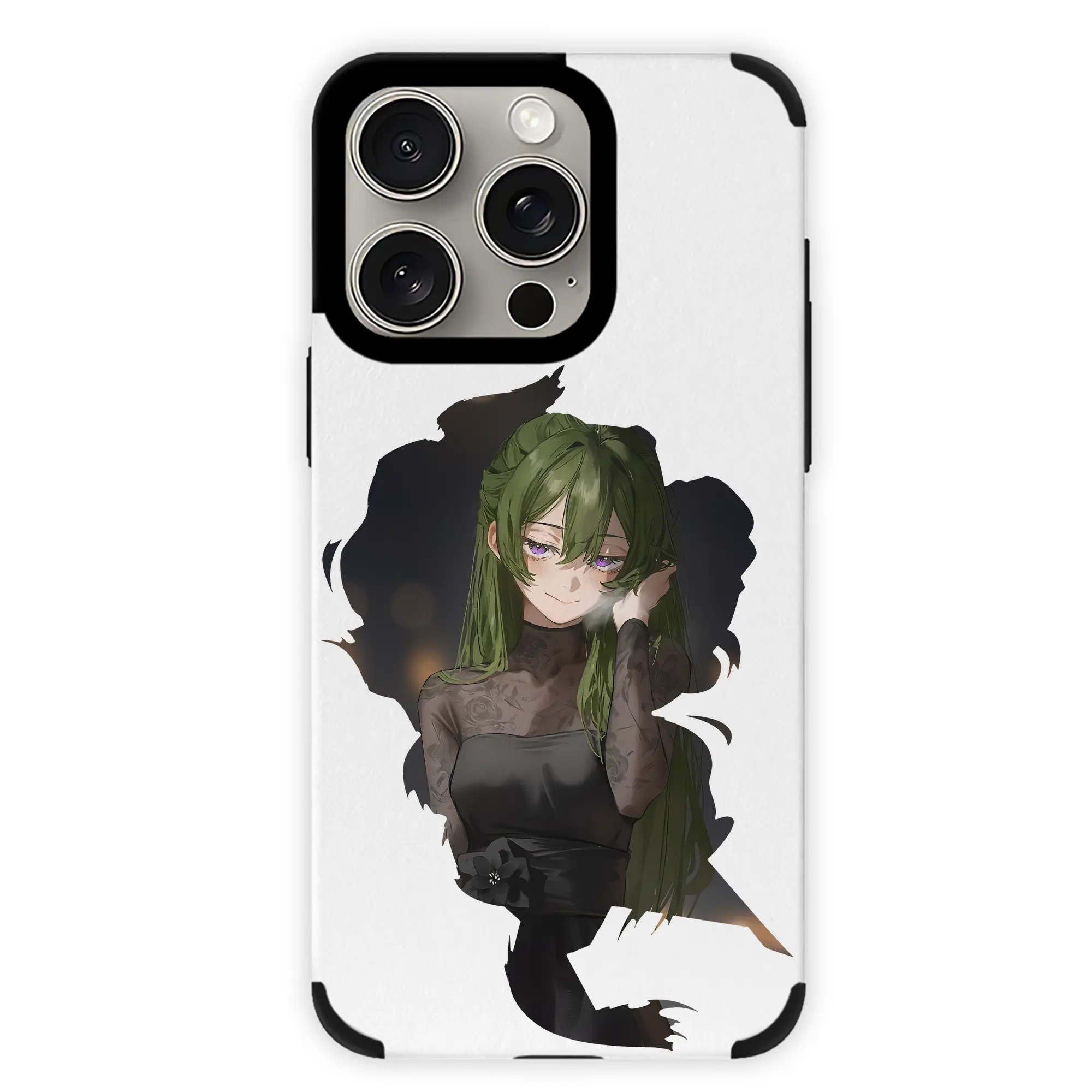 葬送のフリーレン（Frieren） グッズ,ユーベル（Übel） - IPhone15ProMax対応 ・ PUレザースマホケース ・ 耐衝撃 ・ 黄変防止 ・ 360度全面保護 ・ 柔らか手触り ・ 3D立体ボタン