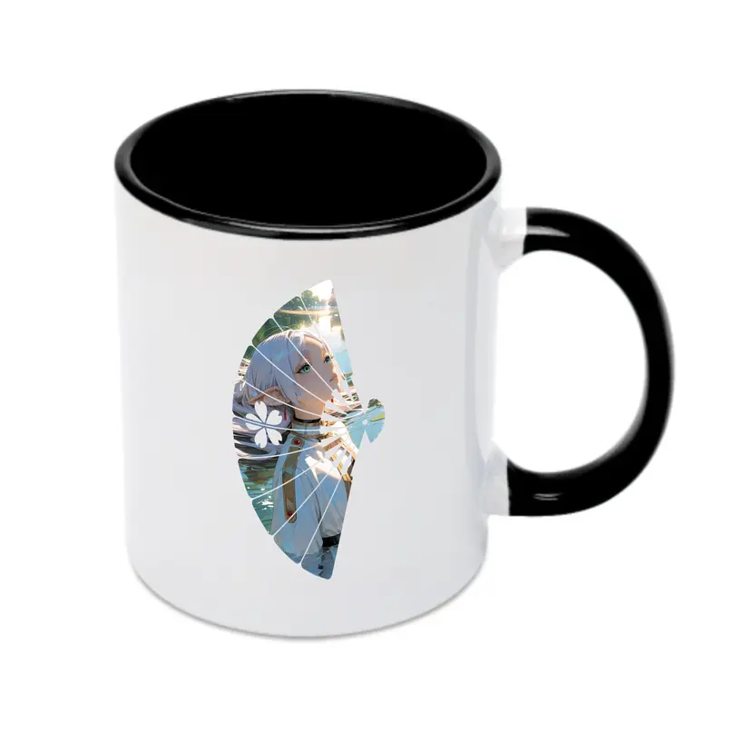 葬送のフリーレン（Frieren） グッズ,フリーレン（Frieren） - カラフルマグカップ ・ 陶器 ・ 熱転写プリント ・ 鮮やかデザイン ・ 耐久性 高品質 ・ コーヒー お茶 ギフト用