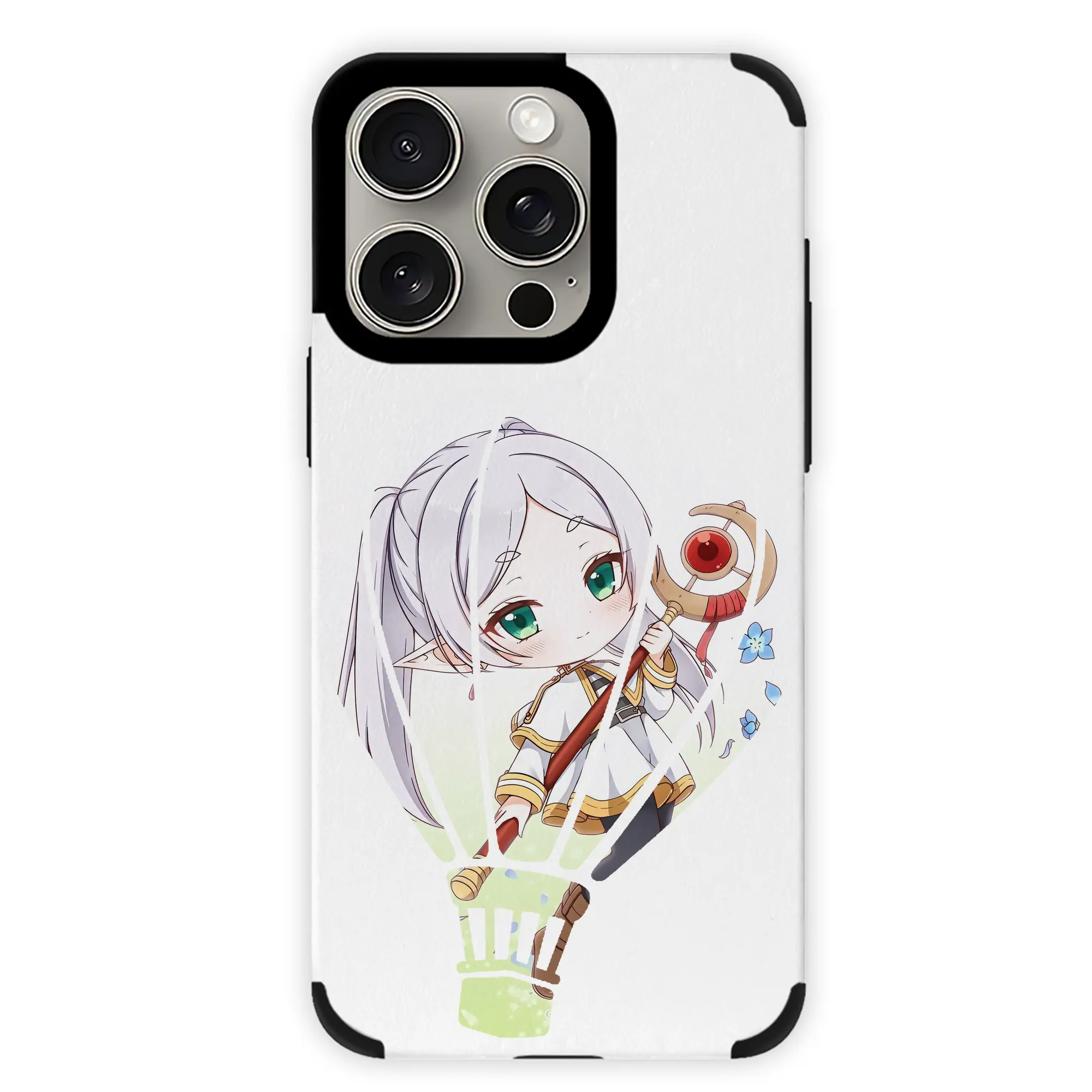 葬送のフリーレン（Frieren） グッズ,フリーレン（Frieren） - IPhone15ProMax対応 ・ PUレザースマホケース ・ 耐衝撃 ・ 黄変防止 ・ 360度全面保護 ・ 柔らか手触り ・ 3D立体ボタン