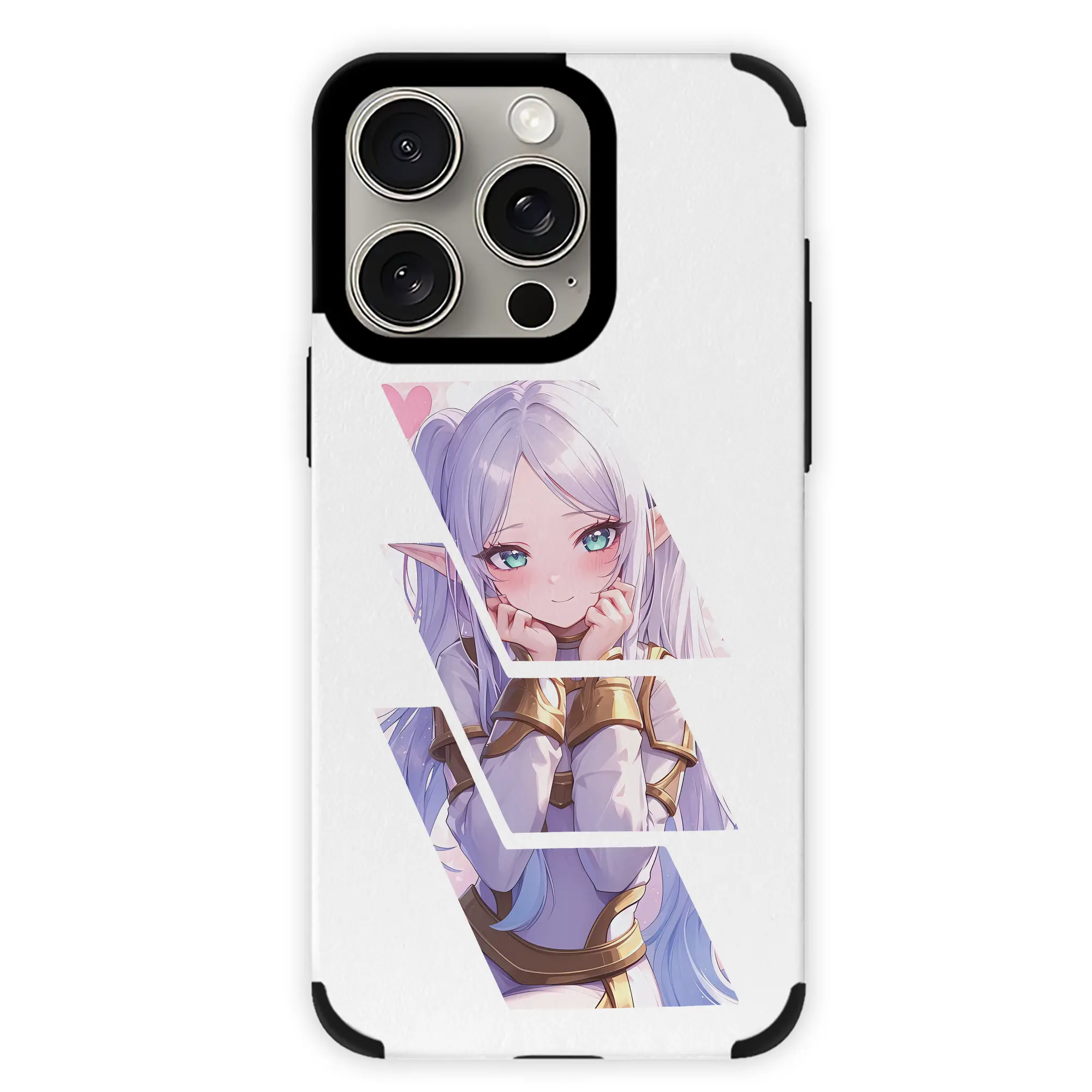 葬送のフリーレン（Frieren） グッズ,フリーレン（Frieren） - IPhone15ProMax対応 ・ PUレザースマホケース ・ 耐衝撃 ・ 黄変防止 ・ 360度全面保護 ・ 柔らか手触り ・ 3D立体ボタン