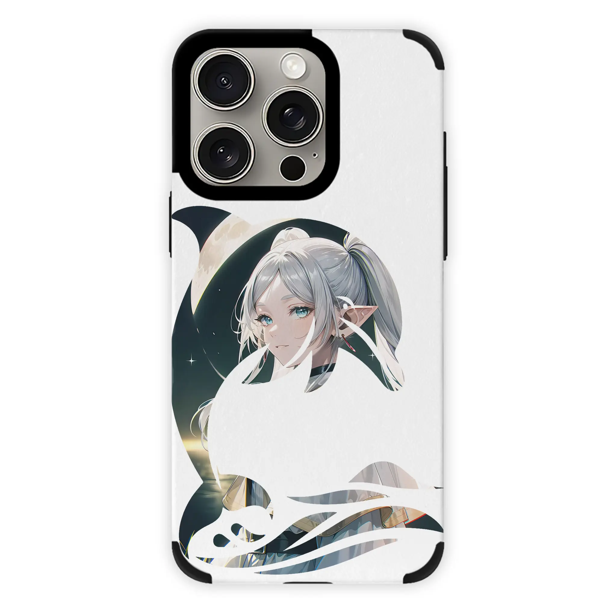 葬送のフリーレン（Frieren） グッズ,フリーレン（Frieren） - IPhone15ProMax対応 ・ PUレザースマホケース ・ 耐衝撃 ・ 黄変防止 ・ 360度全面保護 ・ 柔らか手触り ・ 3D立体ボタン