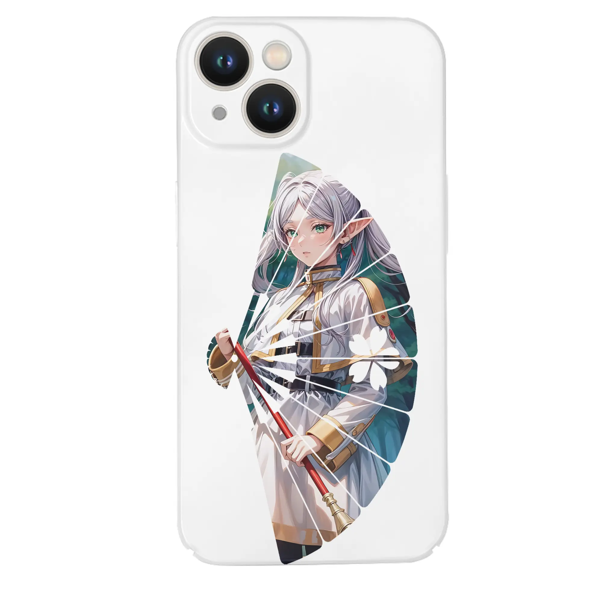 葬送のフリーレン（Frieren） グッズ,フリーレン（Frieren） - IPhone 14シリーズ対応 ・ ハードケース ・ 衝撃吸収 ・ 360度密着 ・ カメラ保護 ・ 高品質プラスチック ・ 快適操作