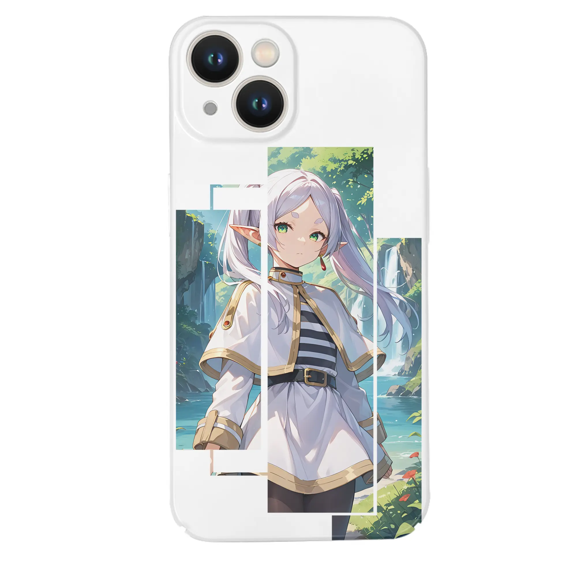 葬送のフリーレン（Frieren） グッズ,フリーレン（Frieren） - IPhone 14シリーズ対応 ・ ハードケース ・ 衝撃吸収 ・ 360度密着 ・ カメラ保護 ・ 高品質プラスチック ・ 快適操作