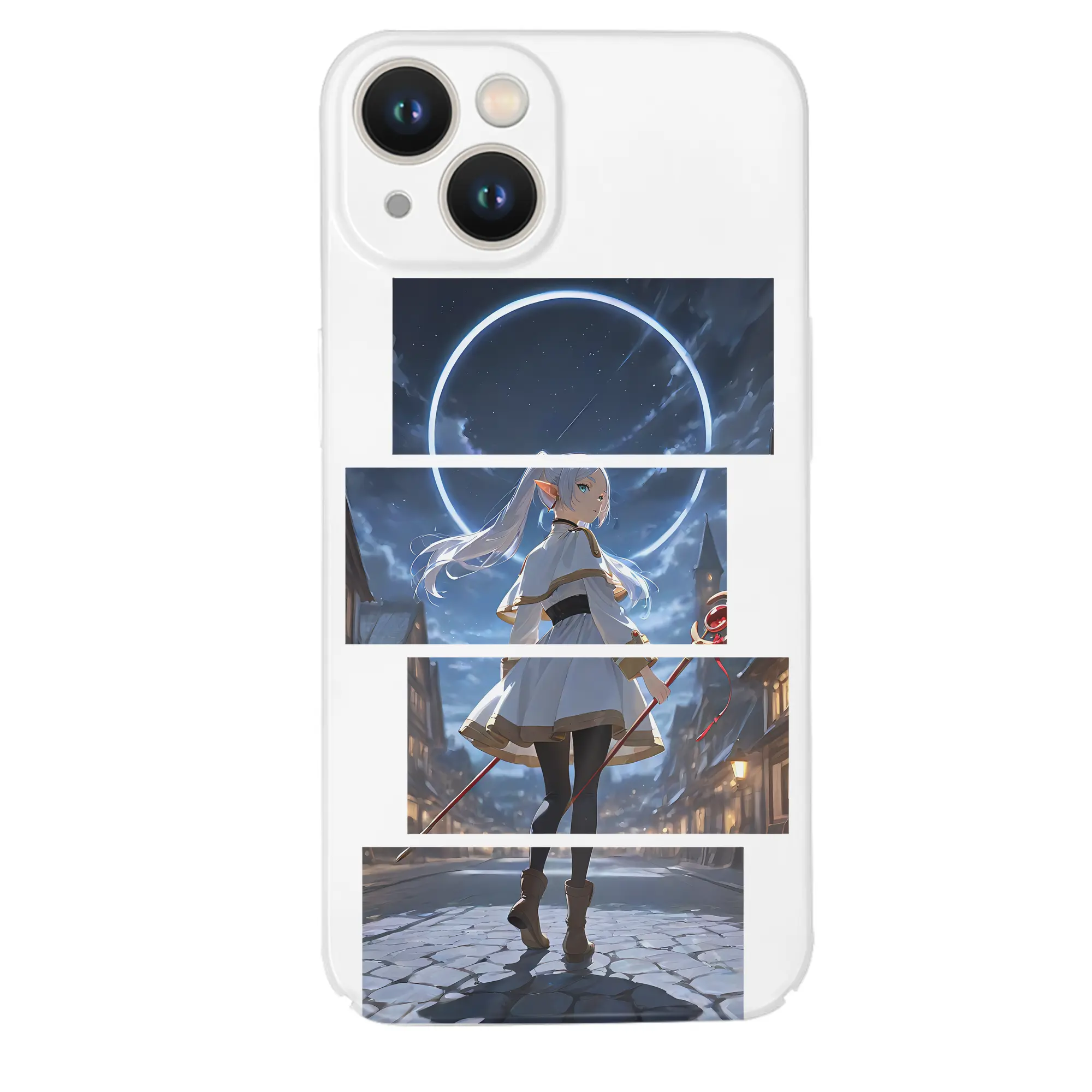 葬送のフリーレン（Frieren） グッズ,フリーレン（Frieren） - IPhone 14シリーズ対応 ・ ハードケース ・ 衝撃吸収 ・ 360度密着 ・ カメラ保護 ・ 高品質プラスチック ・ 快適操作