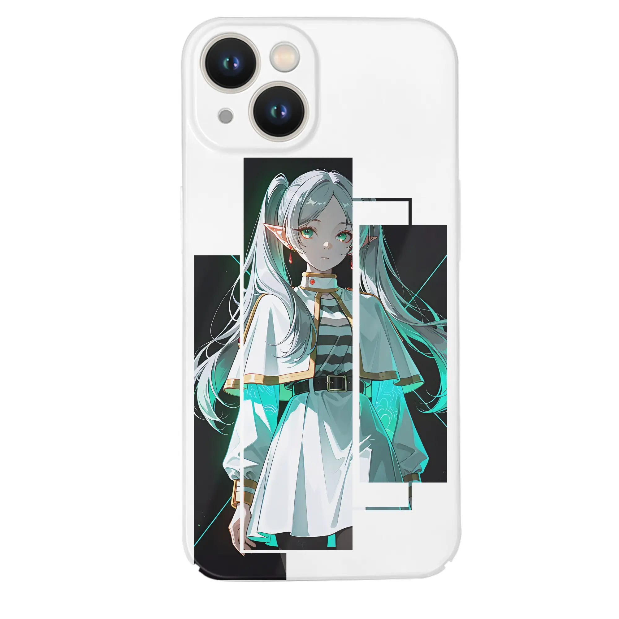 葬送のフリーレン（Frieren） グッズ,フリーレン（Frieren） - IPhone 14シリーズ対応 ・ ハードケース ・ 衝撃吸収 ・ 360度密着 ・ カメラ保護 ・ 高品質プラスチック ・ 快適操作