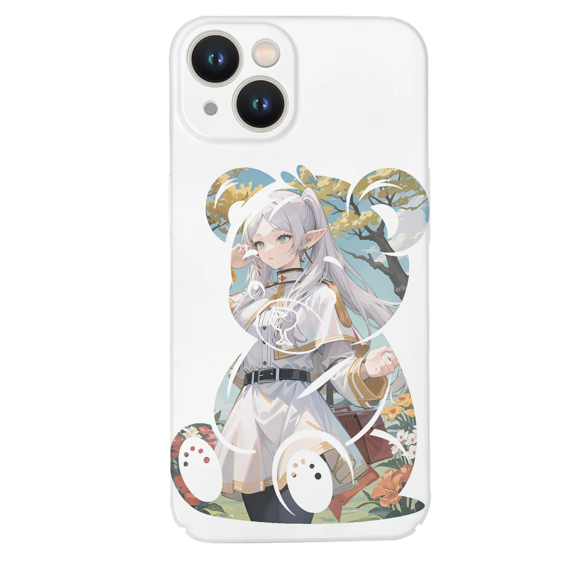 葬送のフリーレン（Frieren） グッズ,フリーレン（Frieren） - IPhone 14シリーズ対応 ・ ハードケース ・ 衝撃吸収 ・ 360度密着 ・ カメラ保護 ・ 高品質プラスチック ・ 快適操作