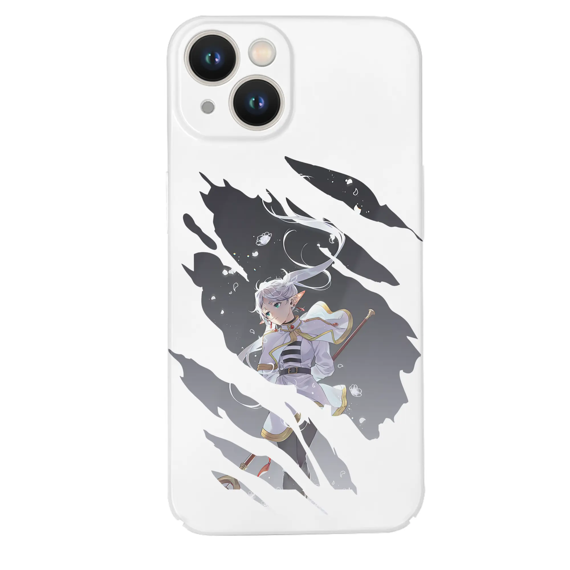 葬送のフリーレン（Frieren） グッズ,フリーレン（Frieren） - IPhone 14シリーズ対応 ・ ハードケース ・ 衝撃吸収 ・ 360度密着 ・ カメラ保護 ・ 高品質プラスチック ・ 快適操作