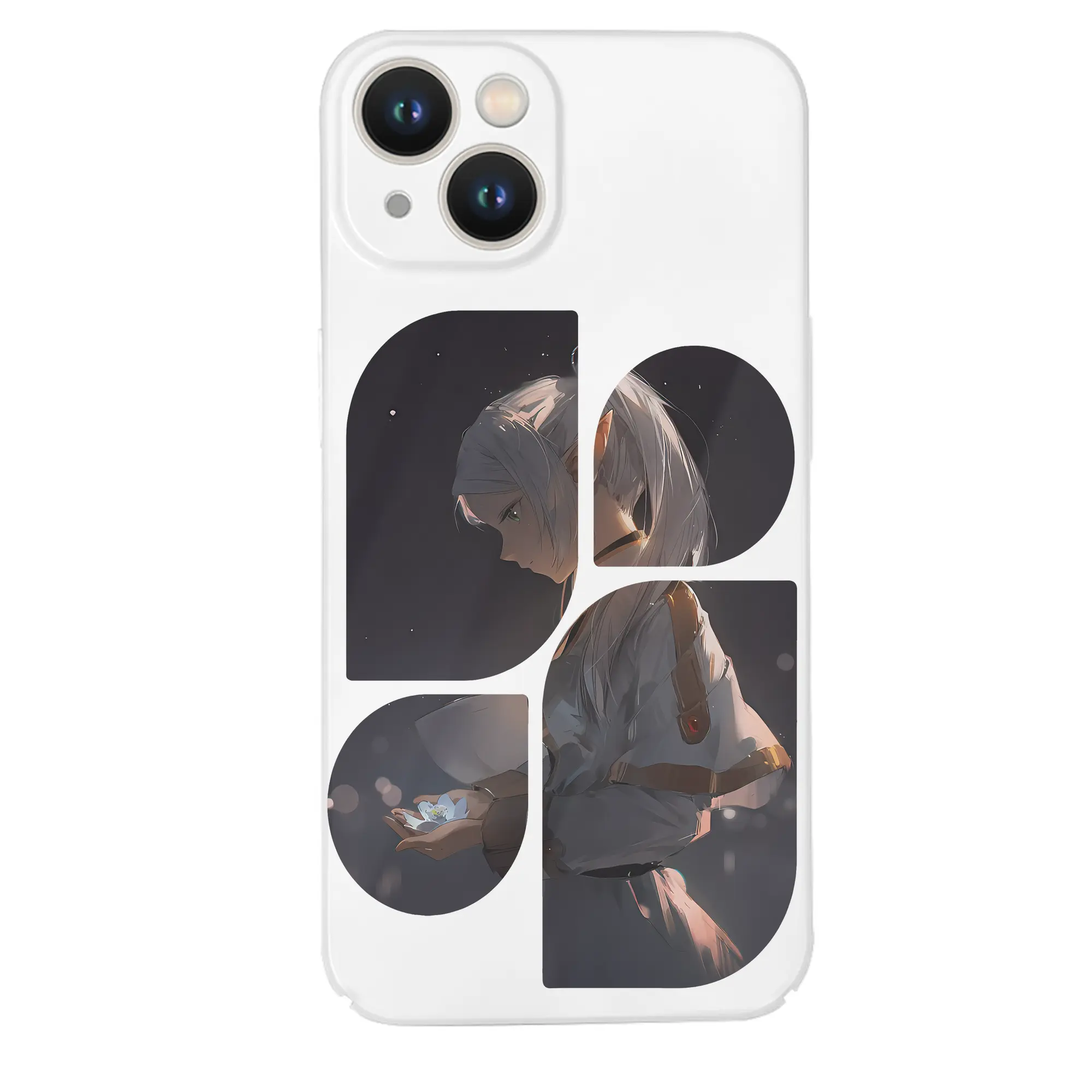 葬送のフリーレン（Frieren） グッズ,フリーレン（Frieren） - IPhone 14シリーズ対応 ・ ハードケース ・ 衝撃吸収 ・ 360度密着 ・ カメラ保護 ・ 高品質プラスチック ・ 快適操作