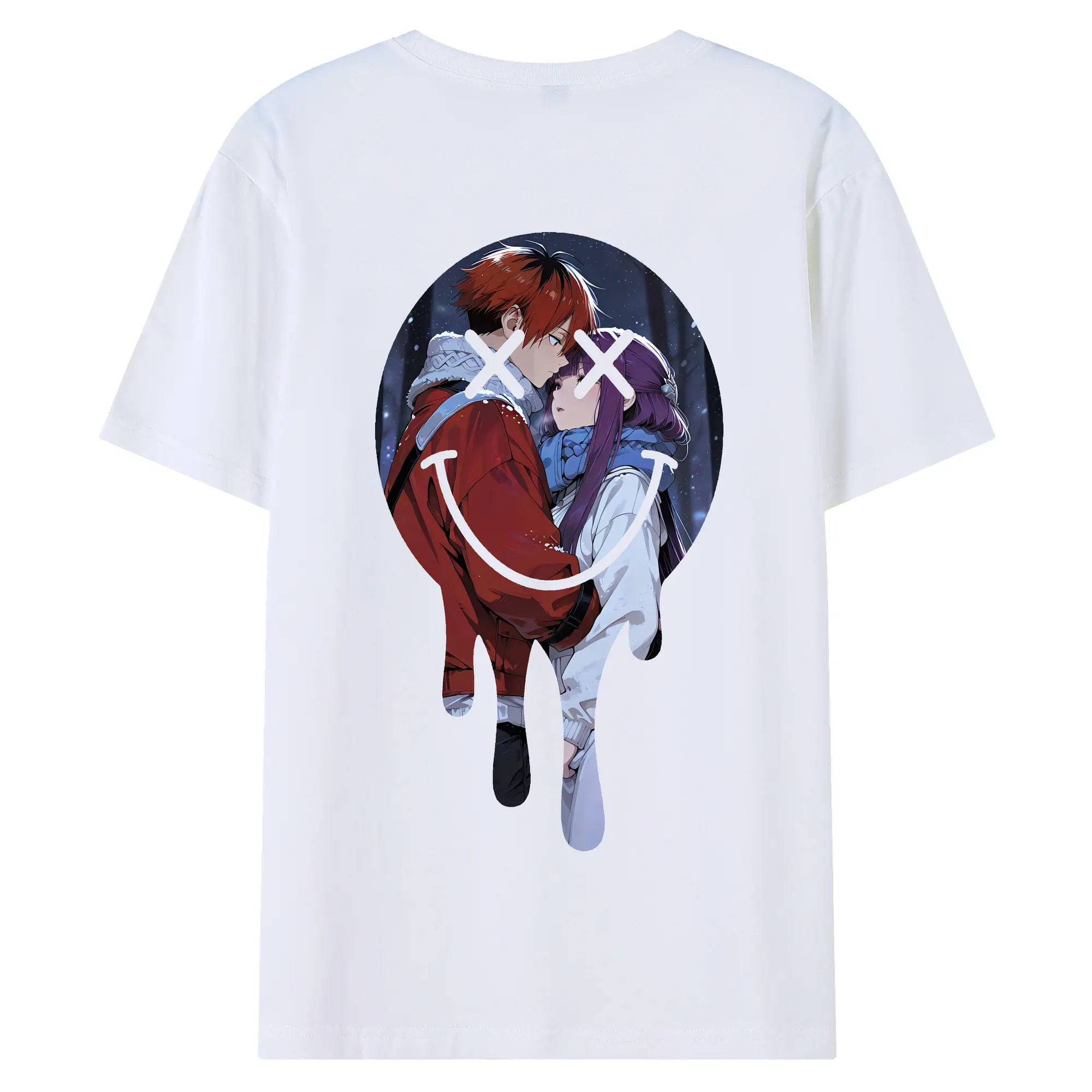 葬送のフリーレン（Frieren） グッズ,シュタルク（Stark） - 綿100％ 半袖Tシャツ ・ バックプリント ・ 快適 通気性 ・ 日常使い 散歩 スポーツ用