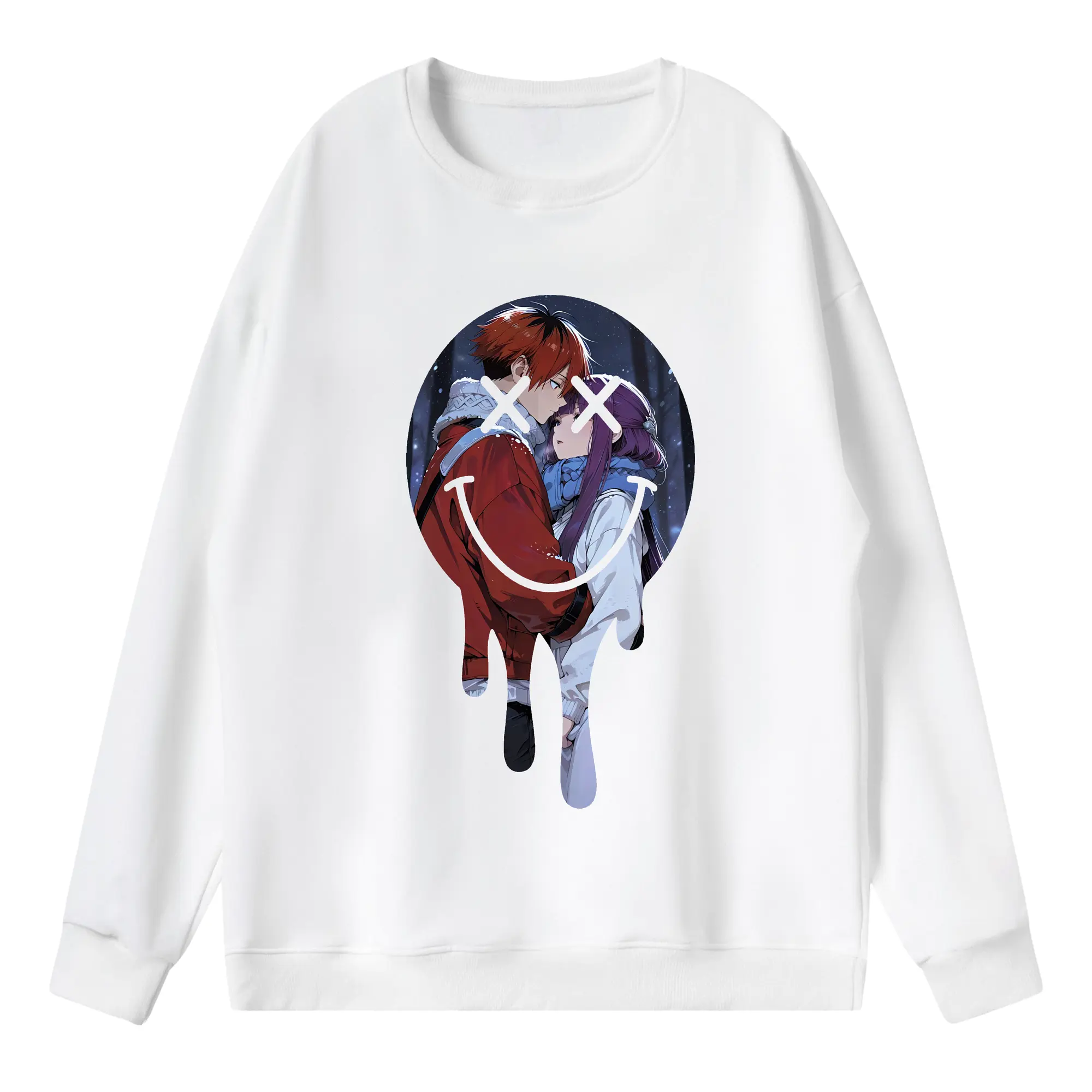 葬送のフリーレン（Frieren） グッズ,シュタルク（Stark） - 薄手 クルーネック スウェット 裏毛260g · ポリエステル 春秋向け カジュアル 男女兼用 · トレーナー デイリー スポーツ 散歩に最適