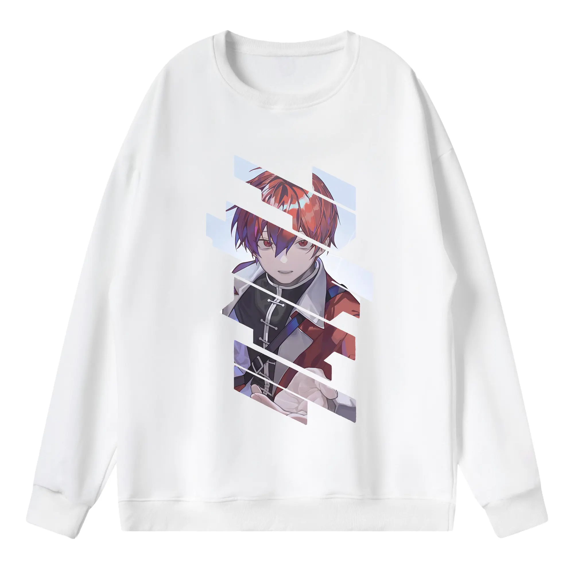 葬送のフリーレン（Frieren） グッズ,シュタルク（Stark） - 薄手 クルーネック スウェット 裏毛260g · ポリエステル 春秋向け カジュアル 男女兼用 · トレーナー デイリー スポーツ 散歩に最適