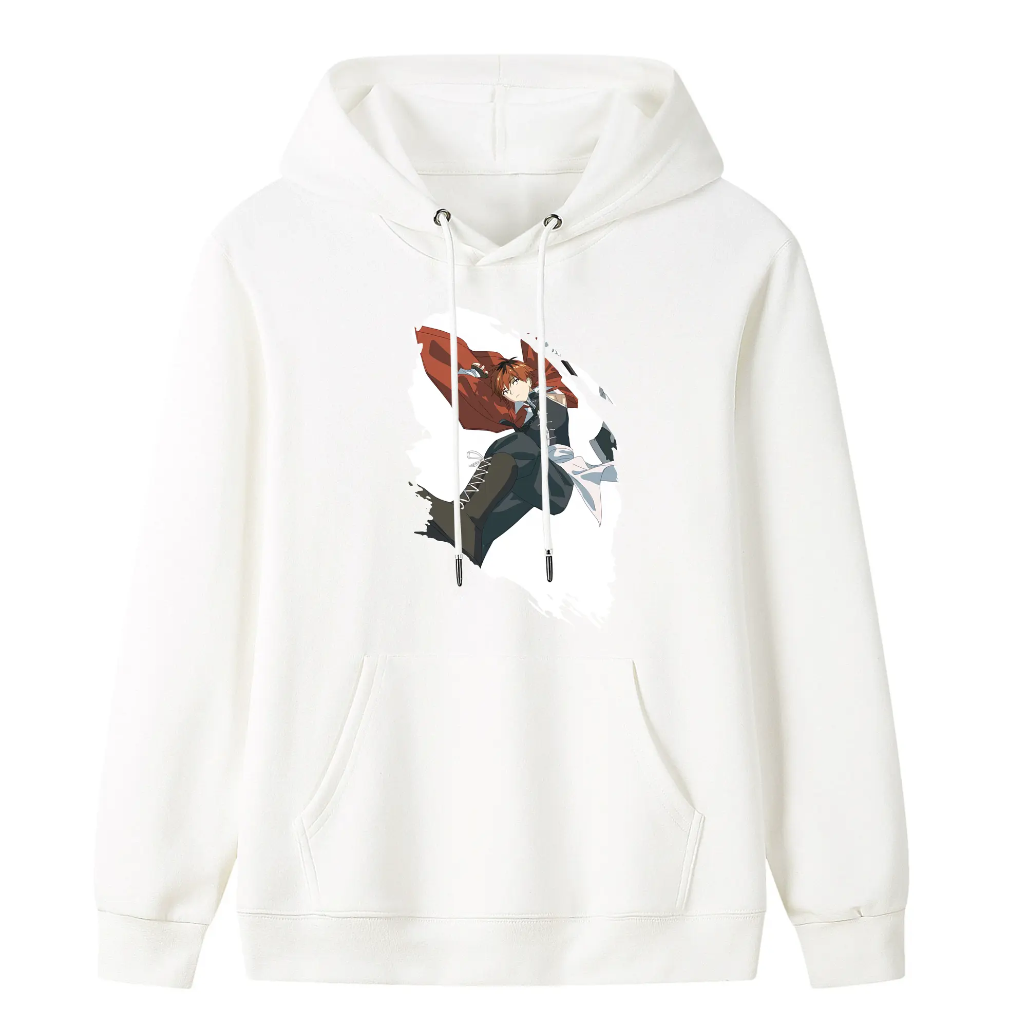 葬送のフリーレン（Frieren） グッズ,シュタルク（Stark） - キッズ フード付きパーカー ・ フロントプリント ・ ポリエステル100％ ・ 快適 通学 スポーツ 日常使い お散歩用