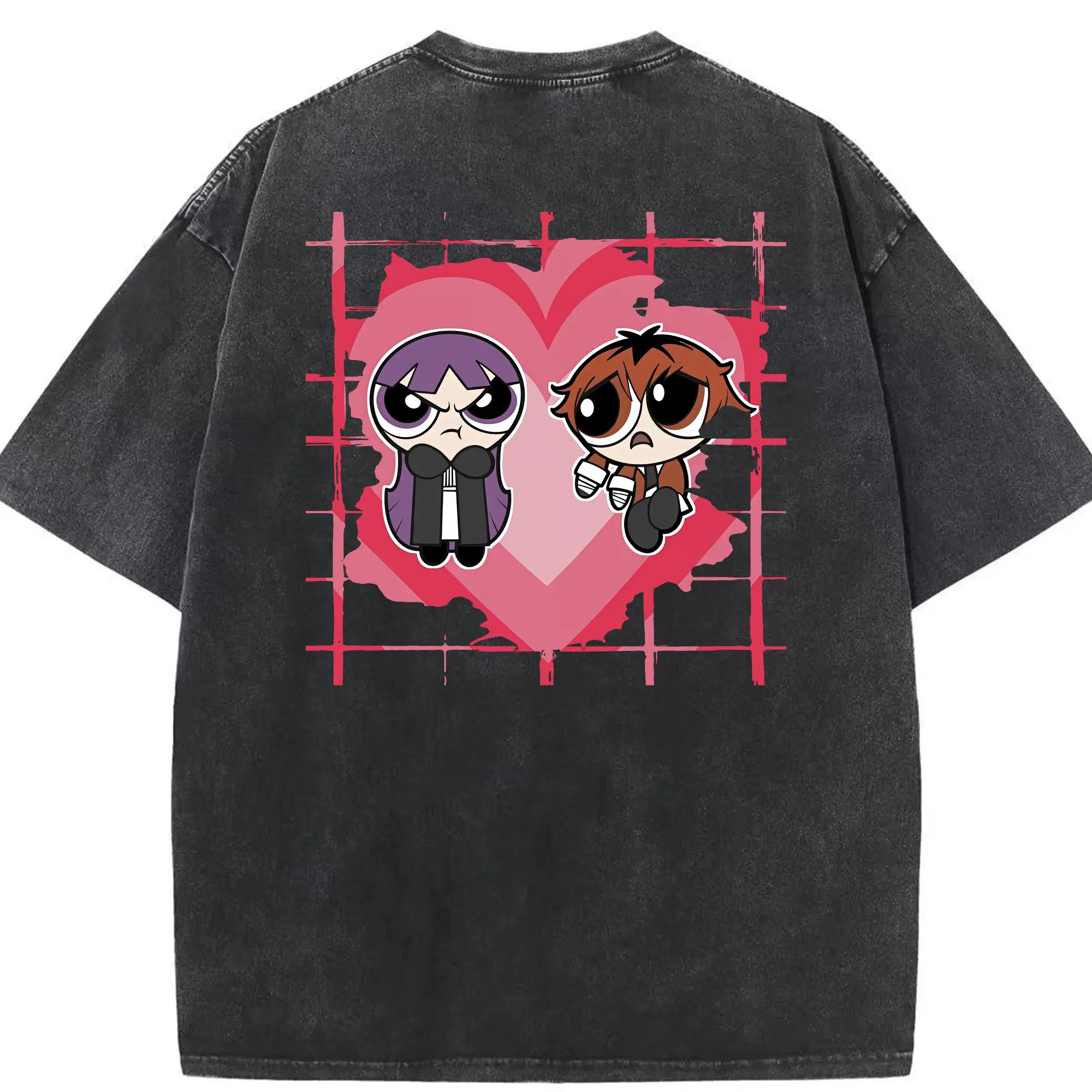 葬送のフリーレン（Frieren） グッズ,シュタルク（Stark） - 綿100％ ヴィンテージ風 半袖Tシャツ ・ 背面プリント ・ 柔らか肌触り ・ 通気性 快適 ・ スポーツ カジュアル 外出用